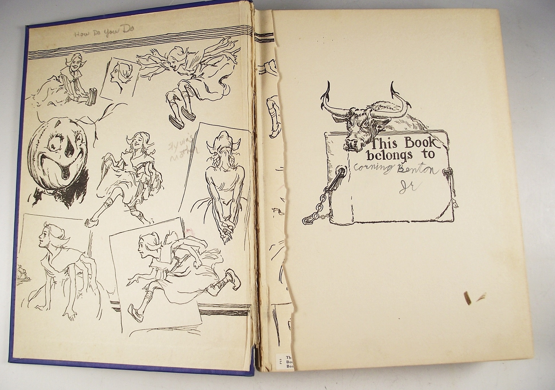 Four Vintage Hardbound Books from "The Wizard of Oz" Series