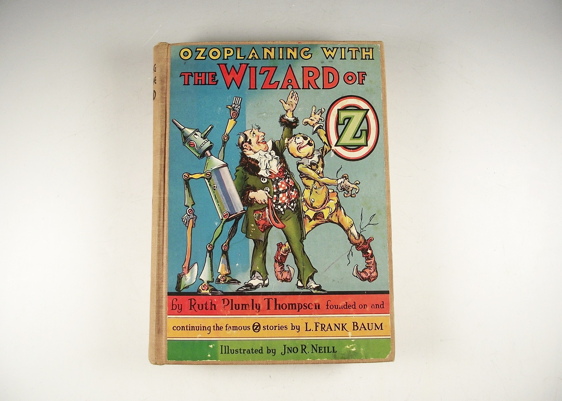 Four Vintage Hardbound Books from "The Wizard of Oz" Series