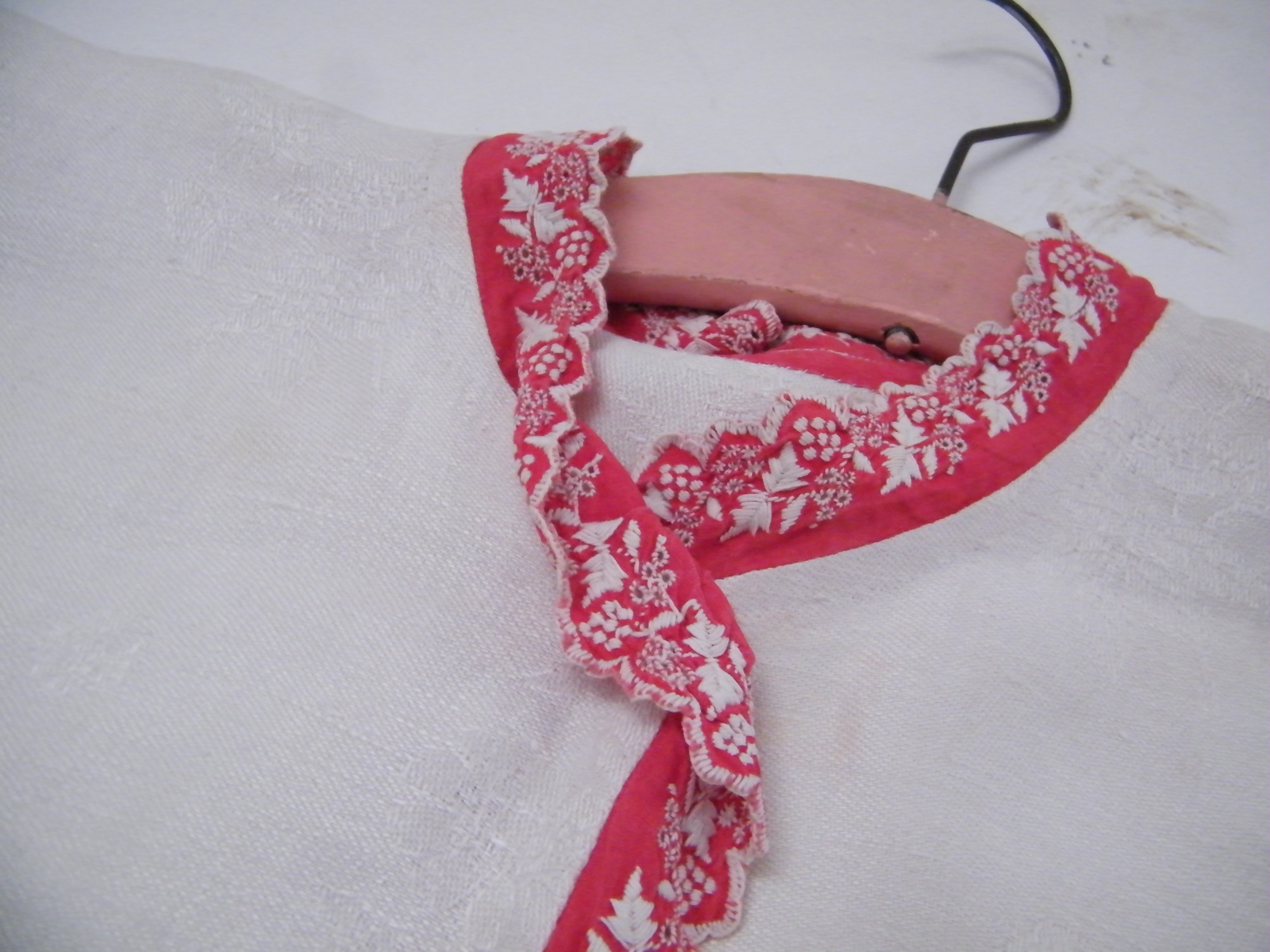 Vintage Linen Folkloric Top