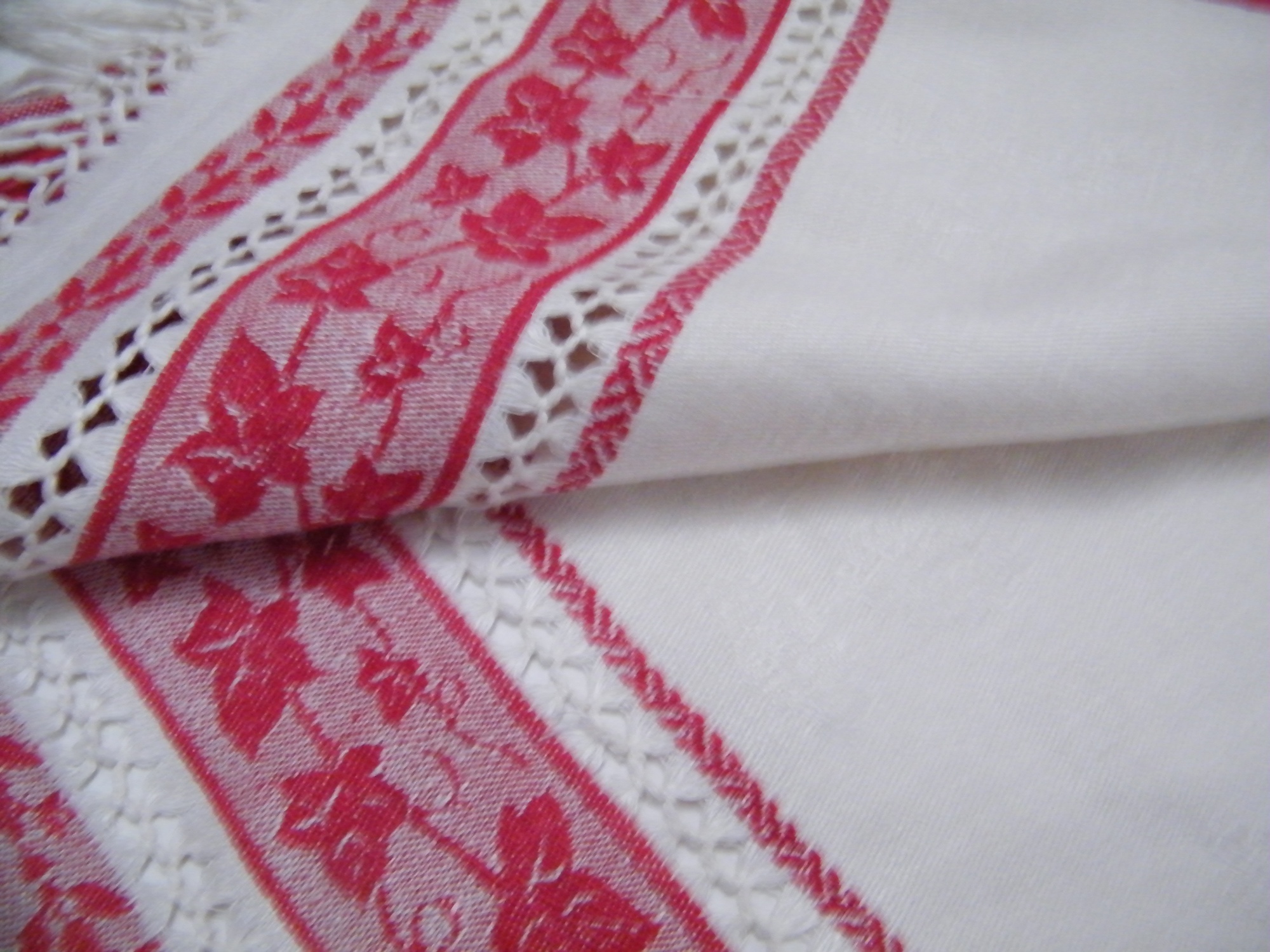Vintage Linen Folkloric Top