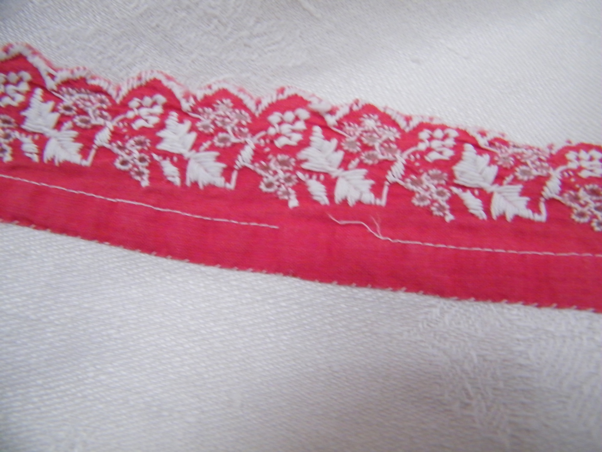 Vintage Linen Folkloric Top