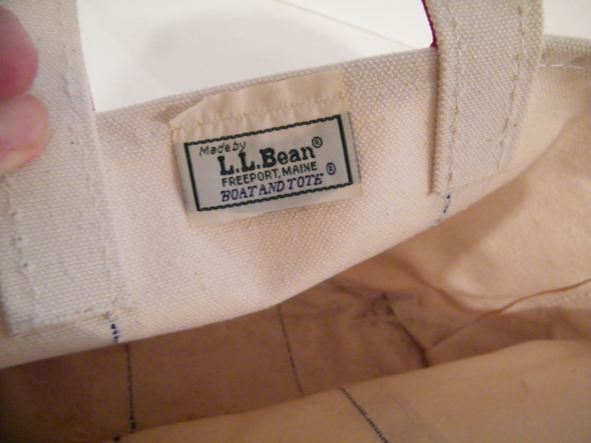 l.l. Bean Boat Tote and Vintage Handbag