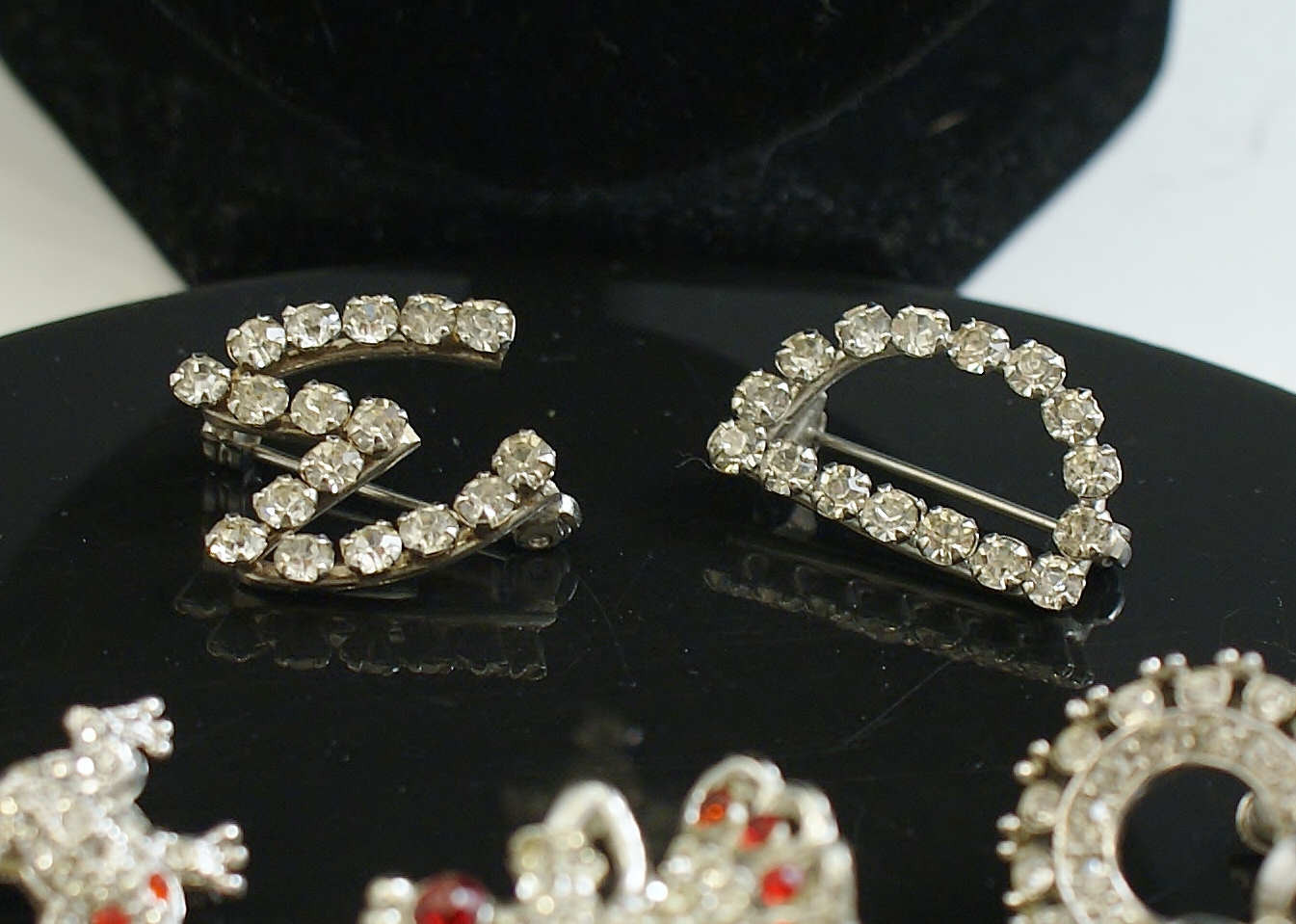 Vintage Rhinestone Jewelry Lot