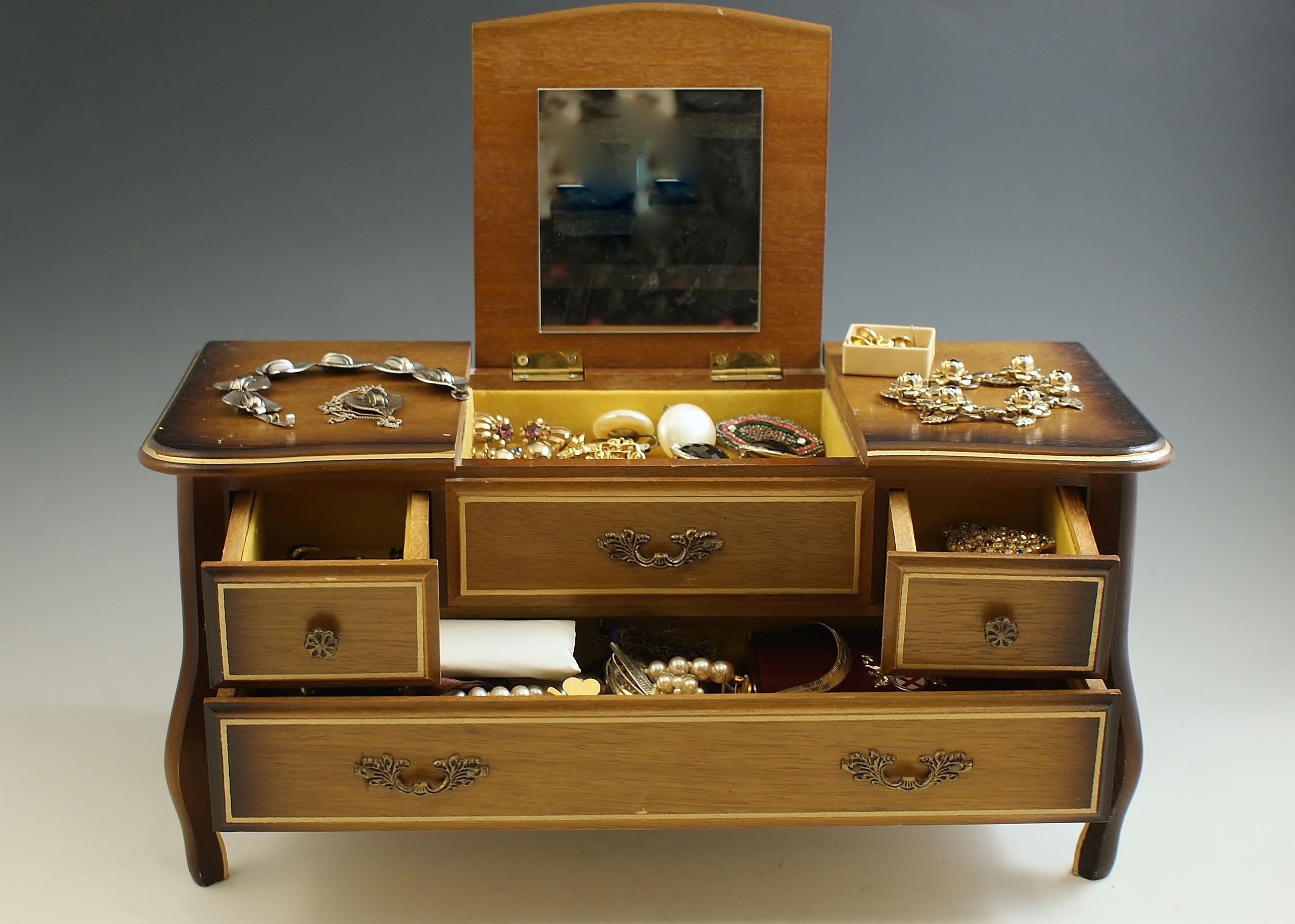 Treasure Trove Of Vintage Costume Jewelry