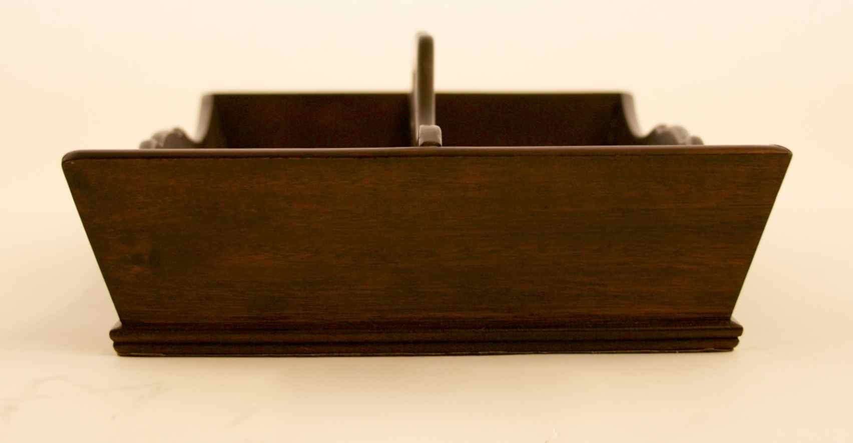Dark Wood Cutlery Box