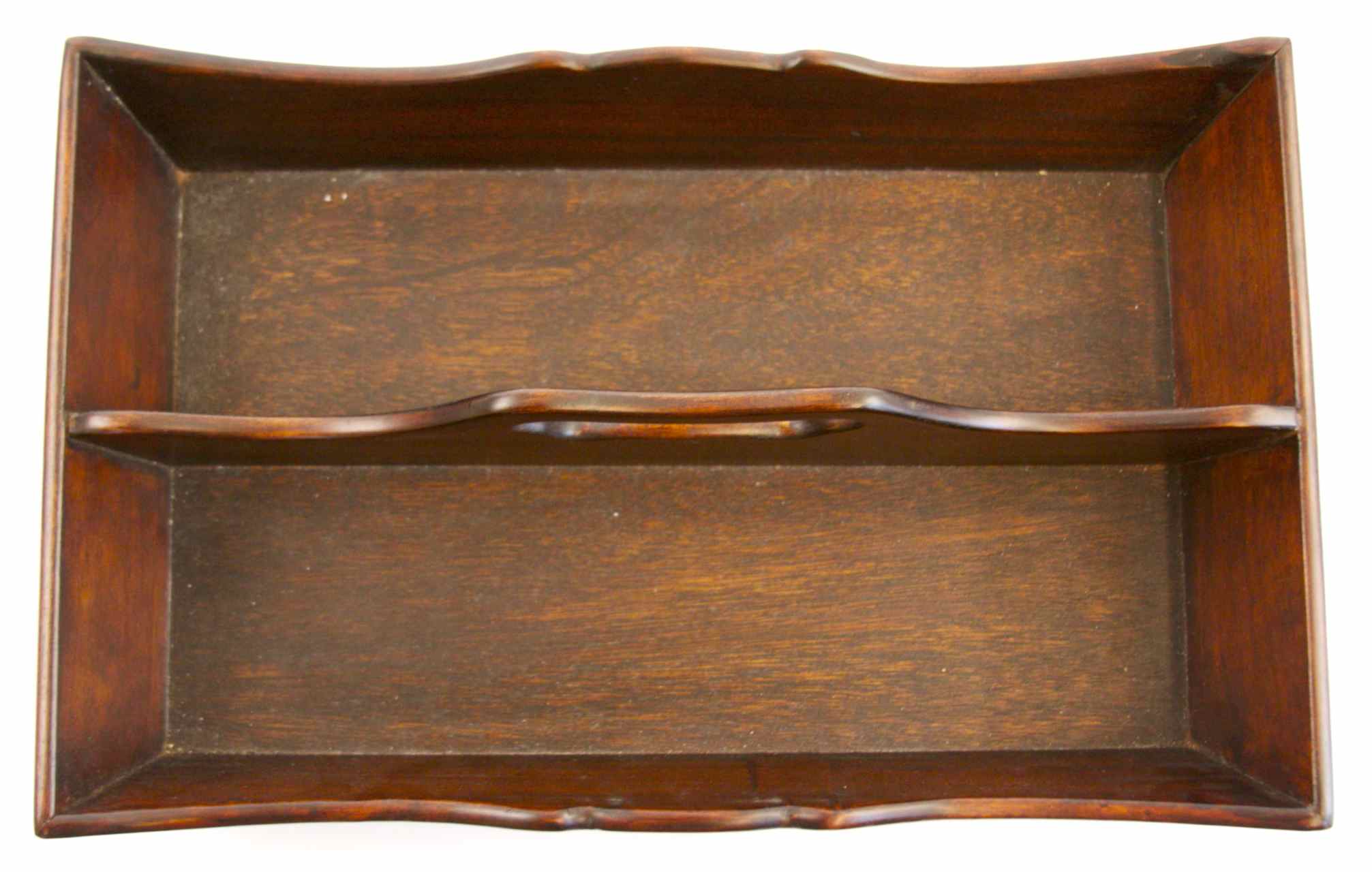 Dark Wood Cutlery Box