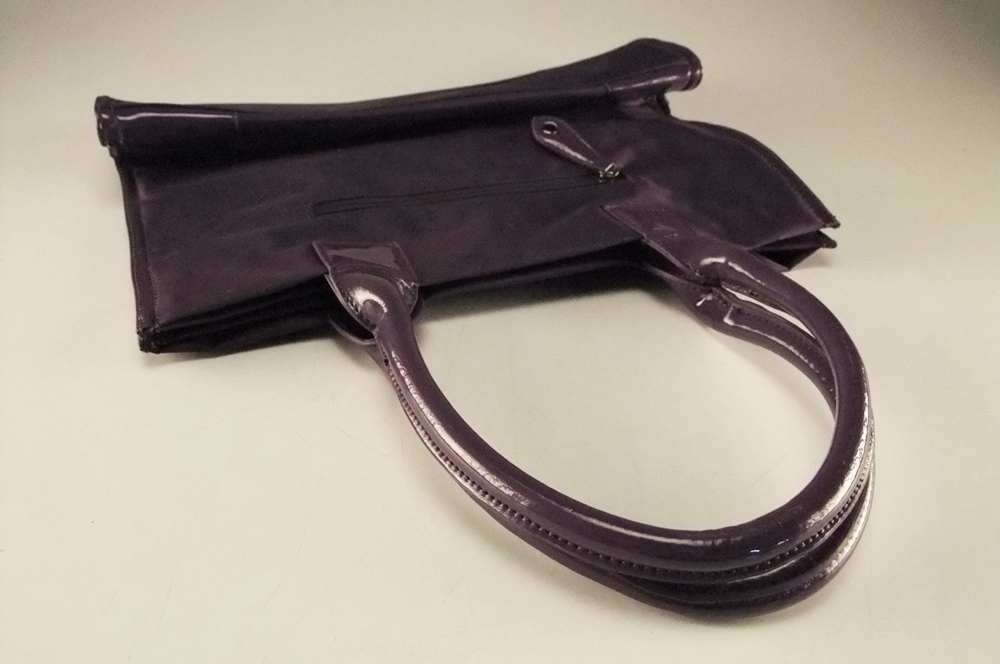 Tory Burch Ella Purple Nylon Tote Bag