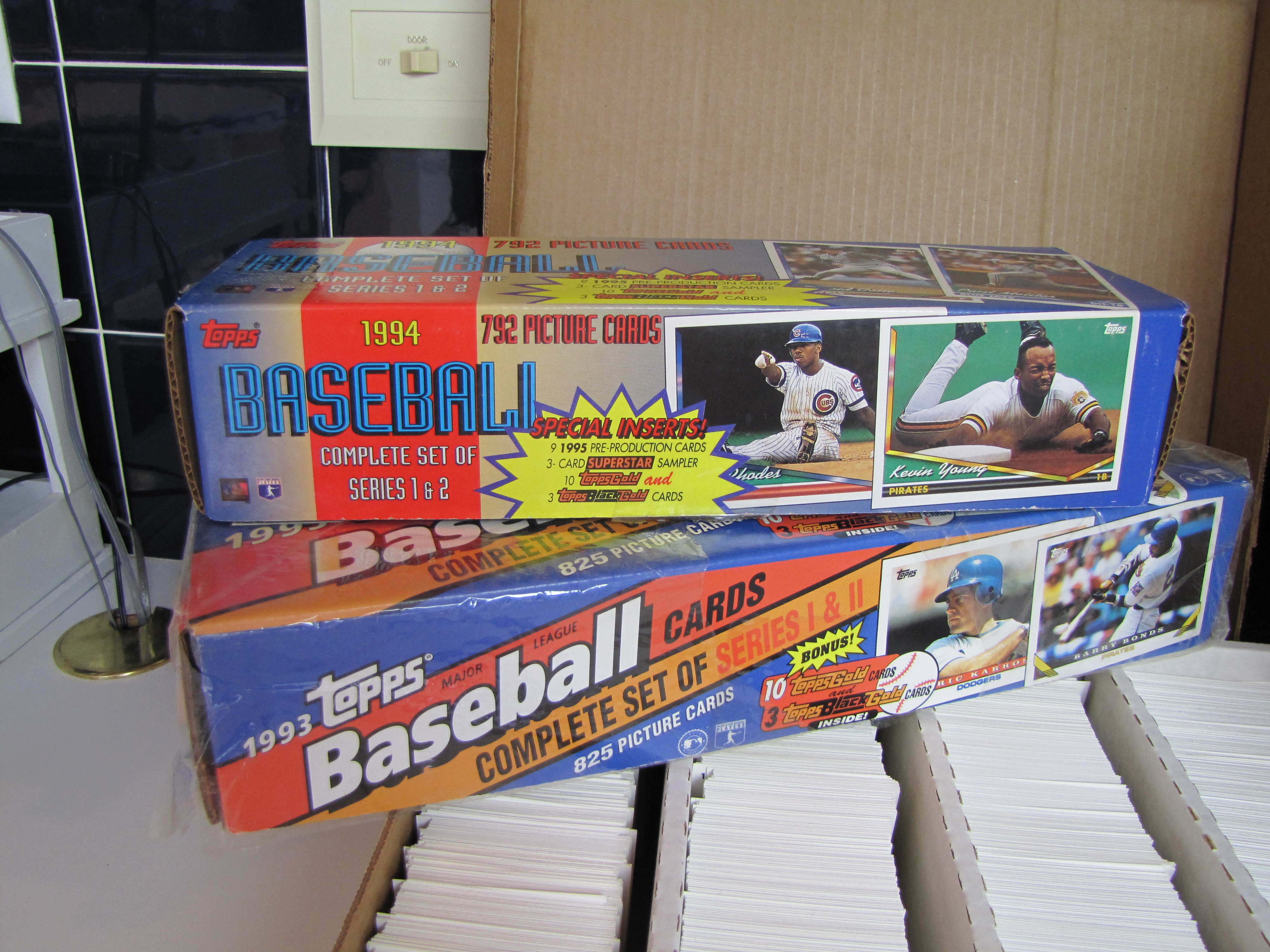 Large Collection of 1989-1994 Baseball Cards