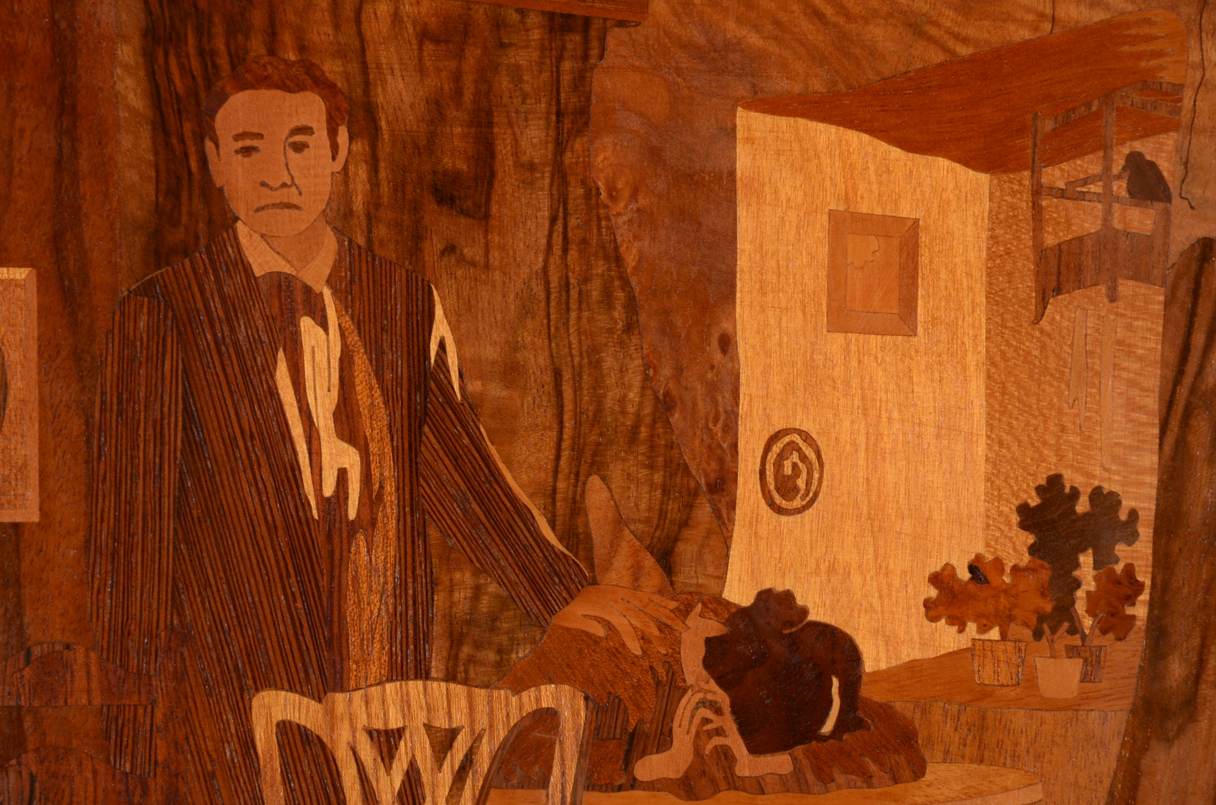 William Bader Marquetry, "The Doctor"