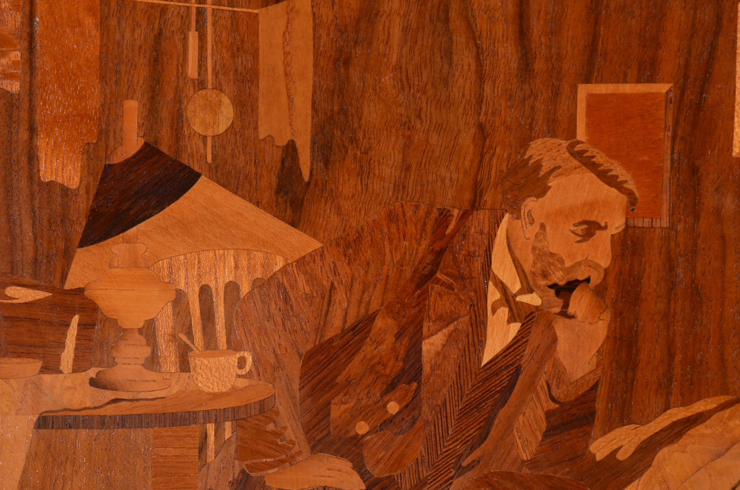 William Bader Marquetry, "The Doctor"