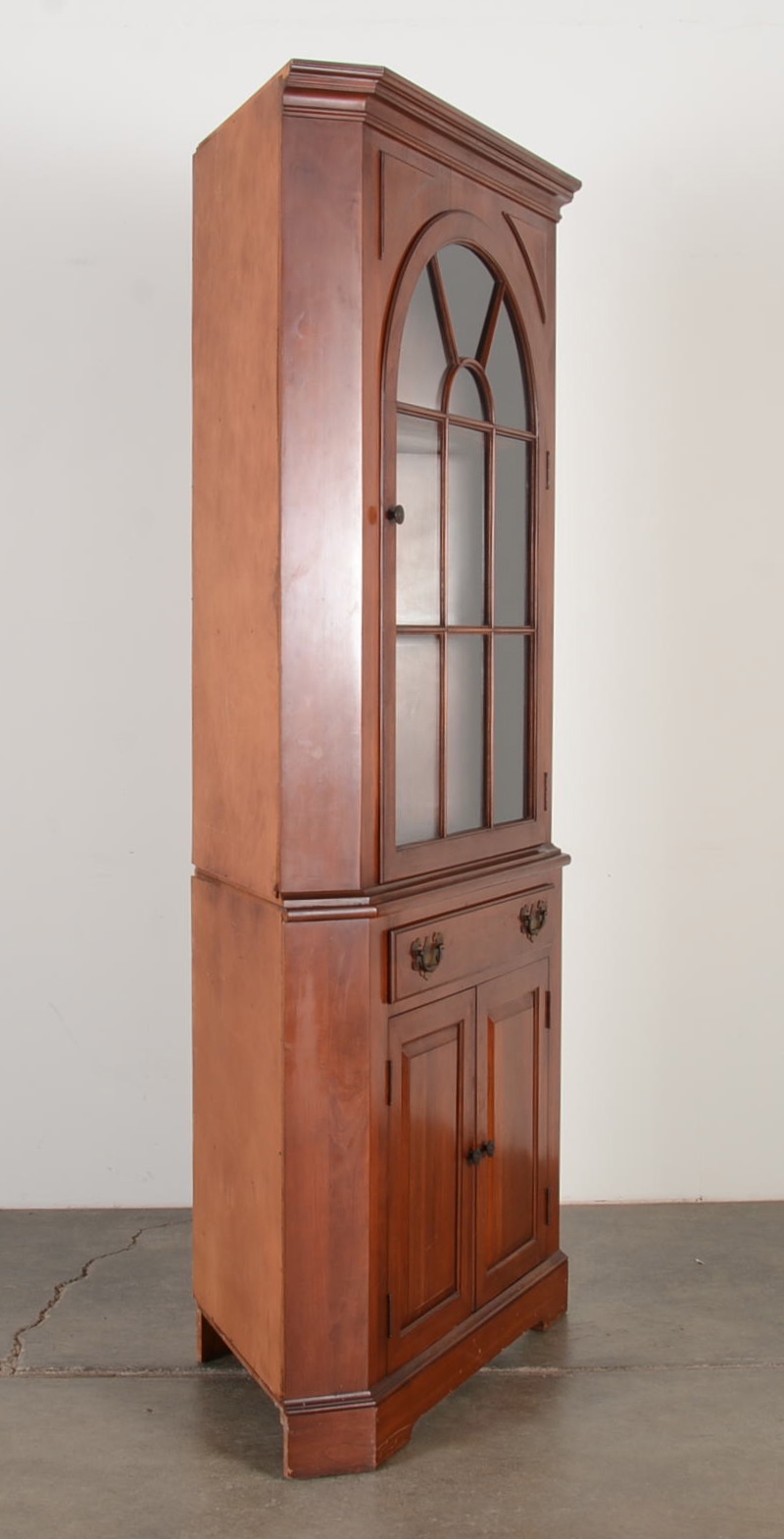Corner Cupboard by Willett Wildwood Cherry