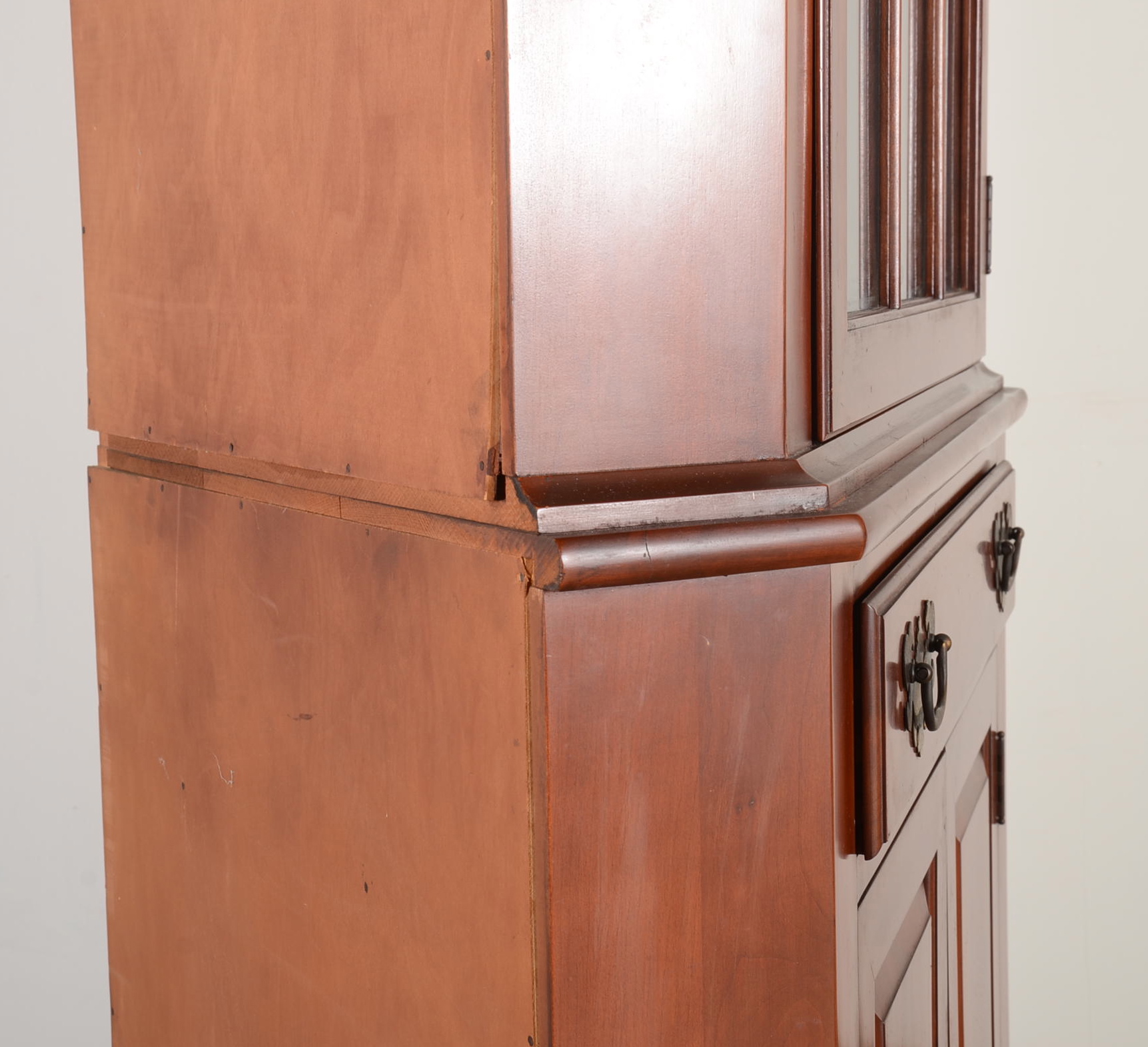 Corner Cupboard by Willett Wildwood Cherry