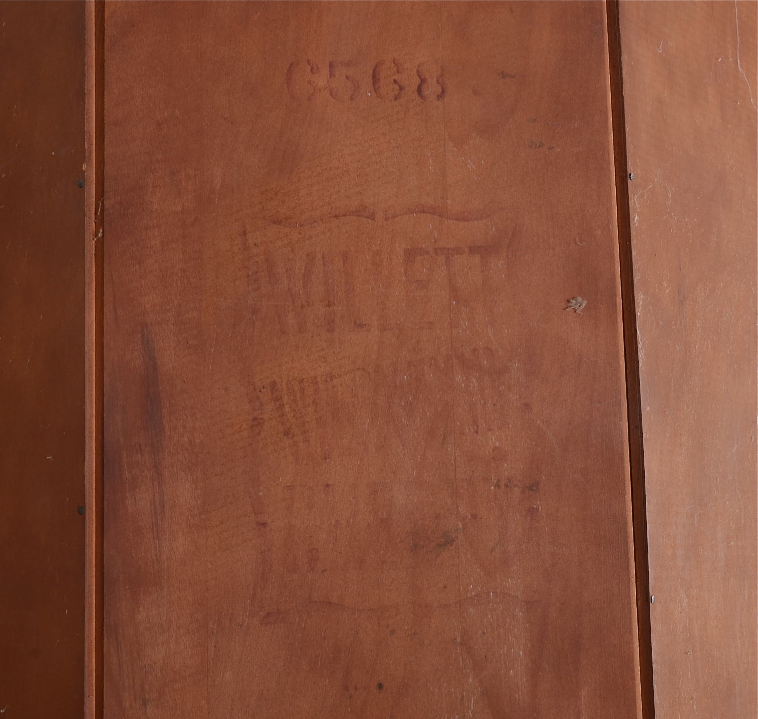 Corner Cupboard by Willett Wildwood Cherry