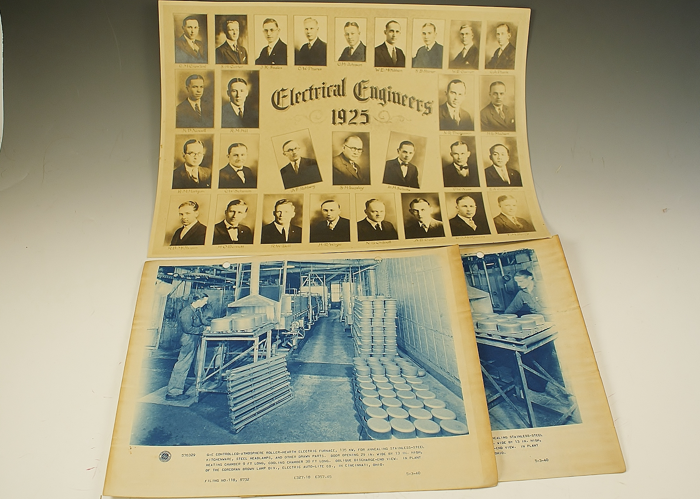 Group Of Antique GE Related Ephemera