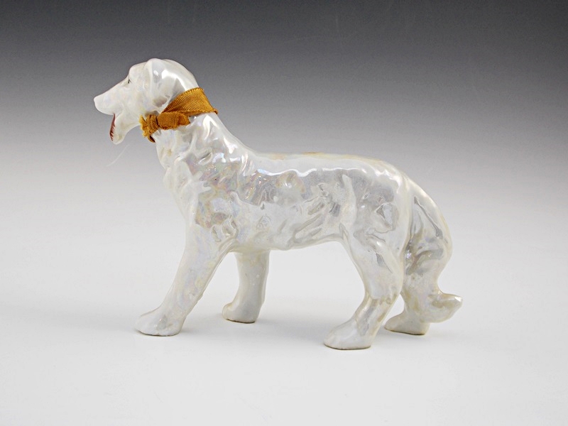 Vintage "Made in Japan" Afghan Hound Figures (2)