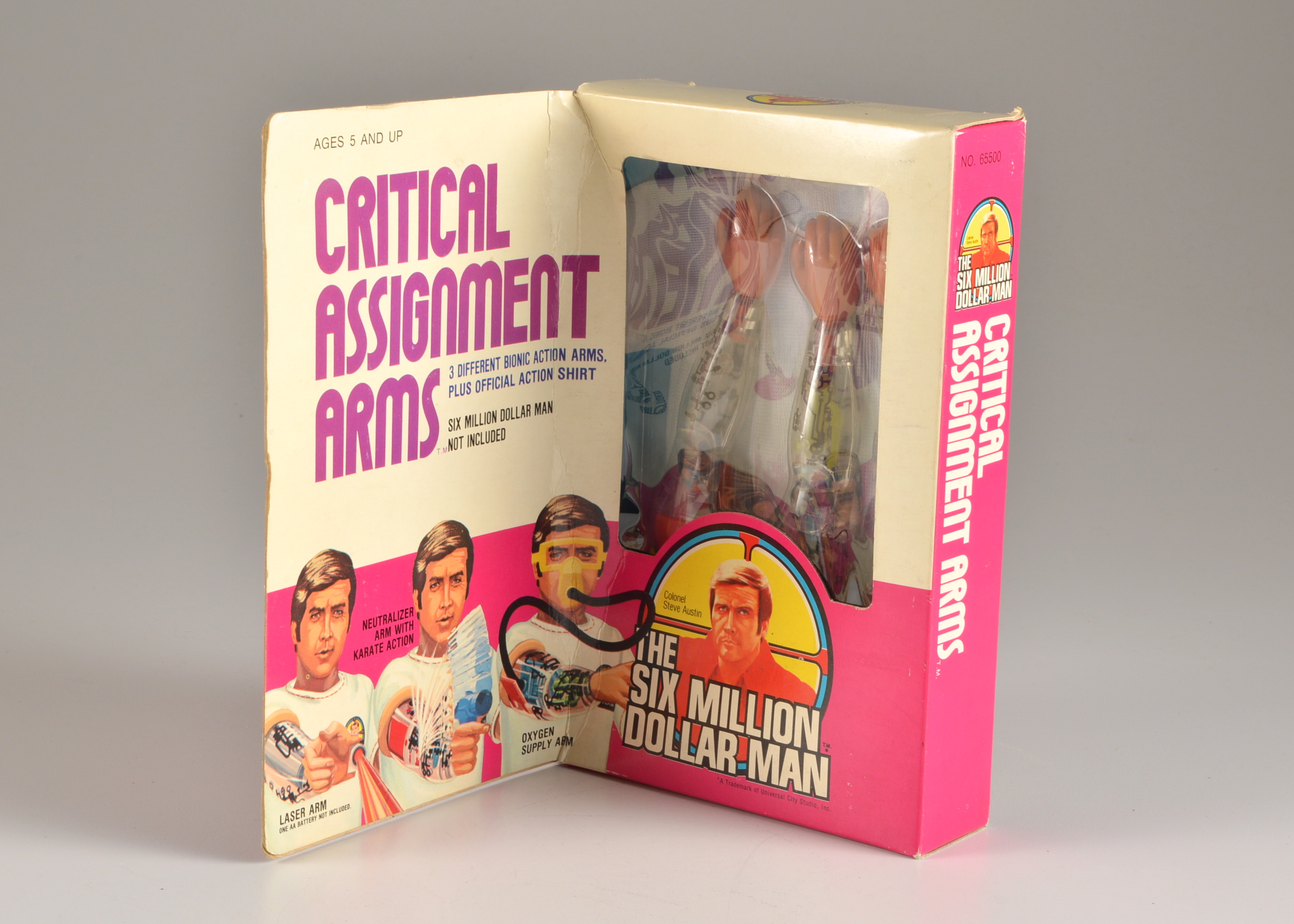 Six Million Dollar Man Critical Assignment Arms