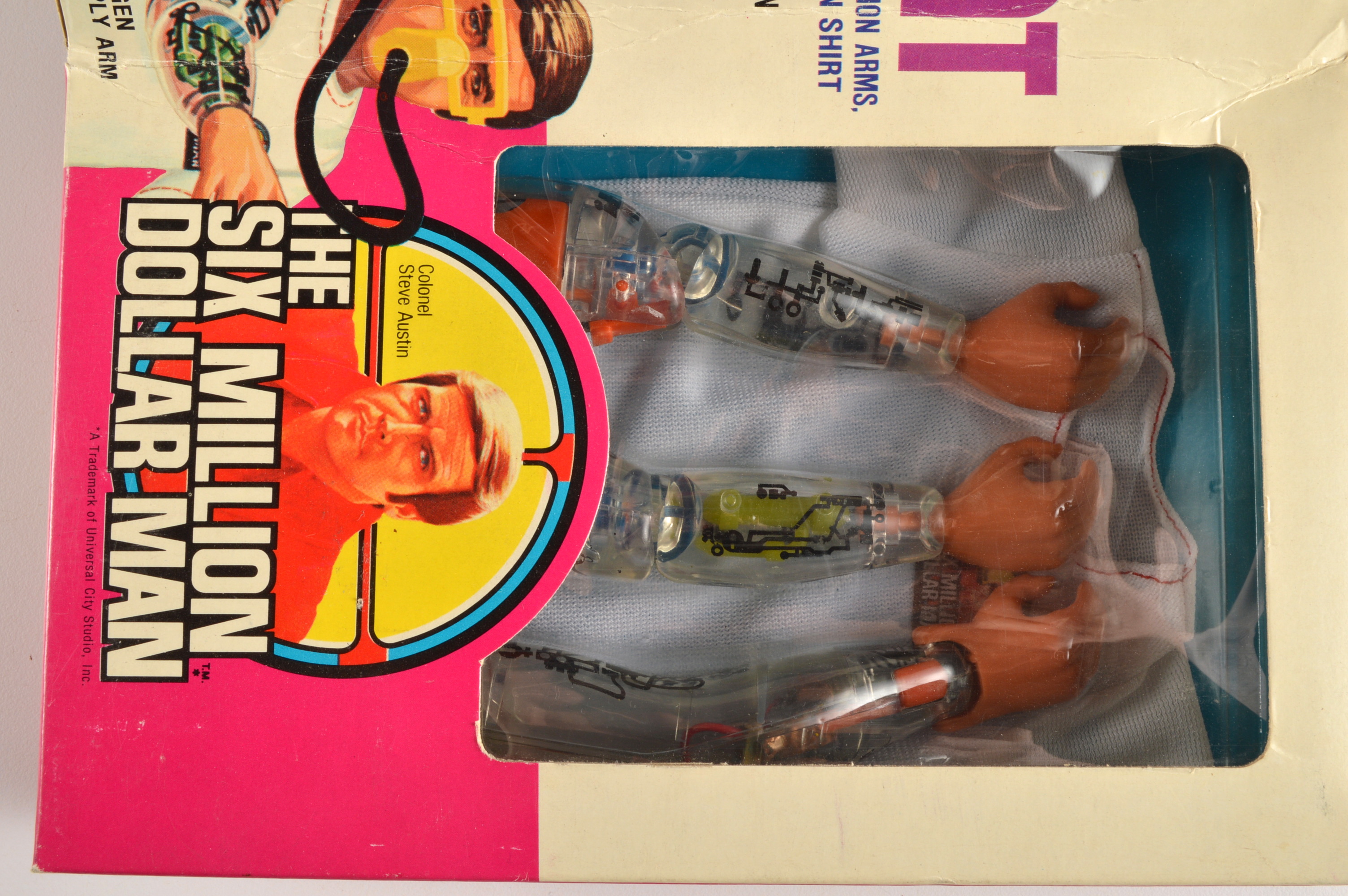 Six Million Dollar Man Critical Assignment Arms