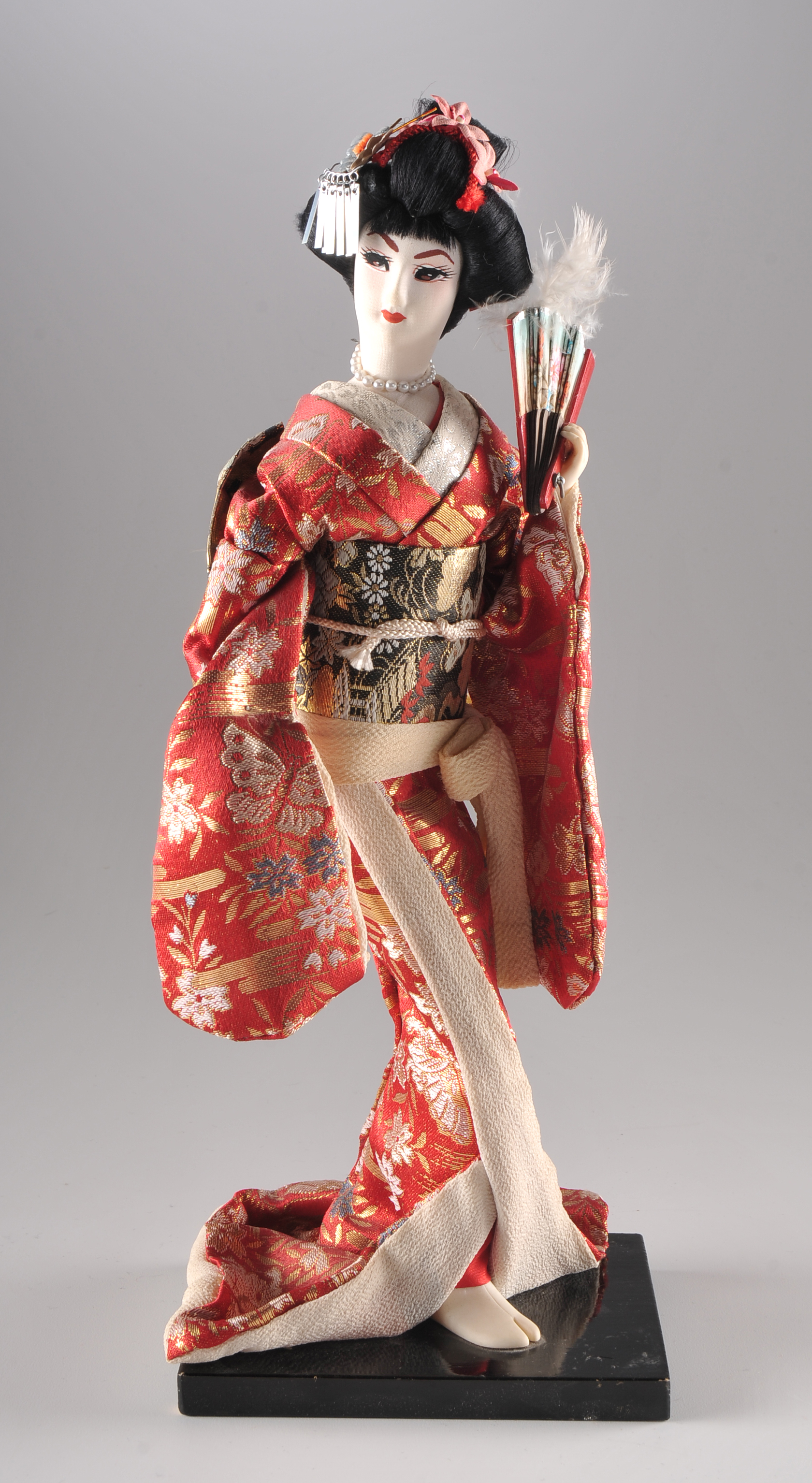 Japanese Fabric Geisha Doll 