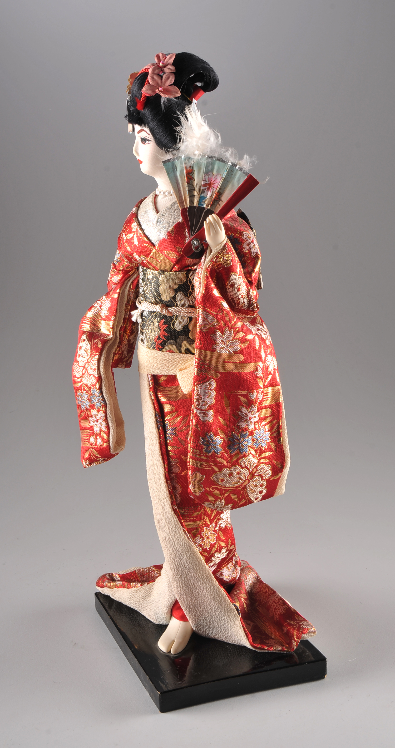 Japanese Fabric Geisha Doll 