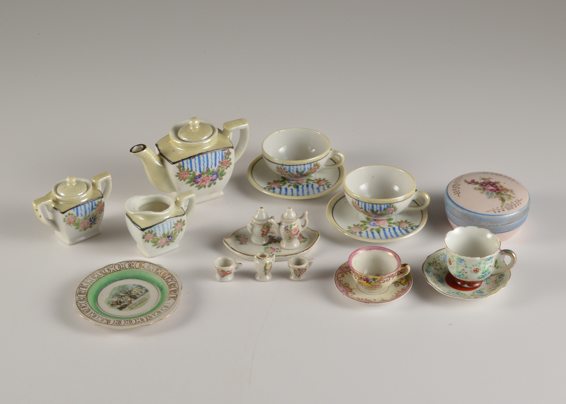 Collection of Hkato &Hiro China and  Occupied Japan Porcelain Dishes