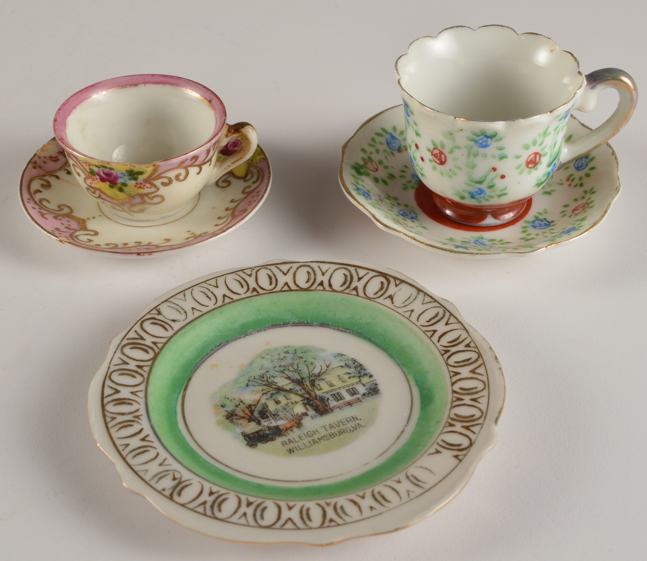 Collection of Hkato &Hiro China and  Occupied Japan Porcelain Dishes