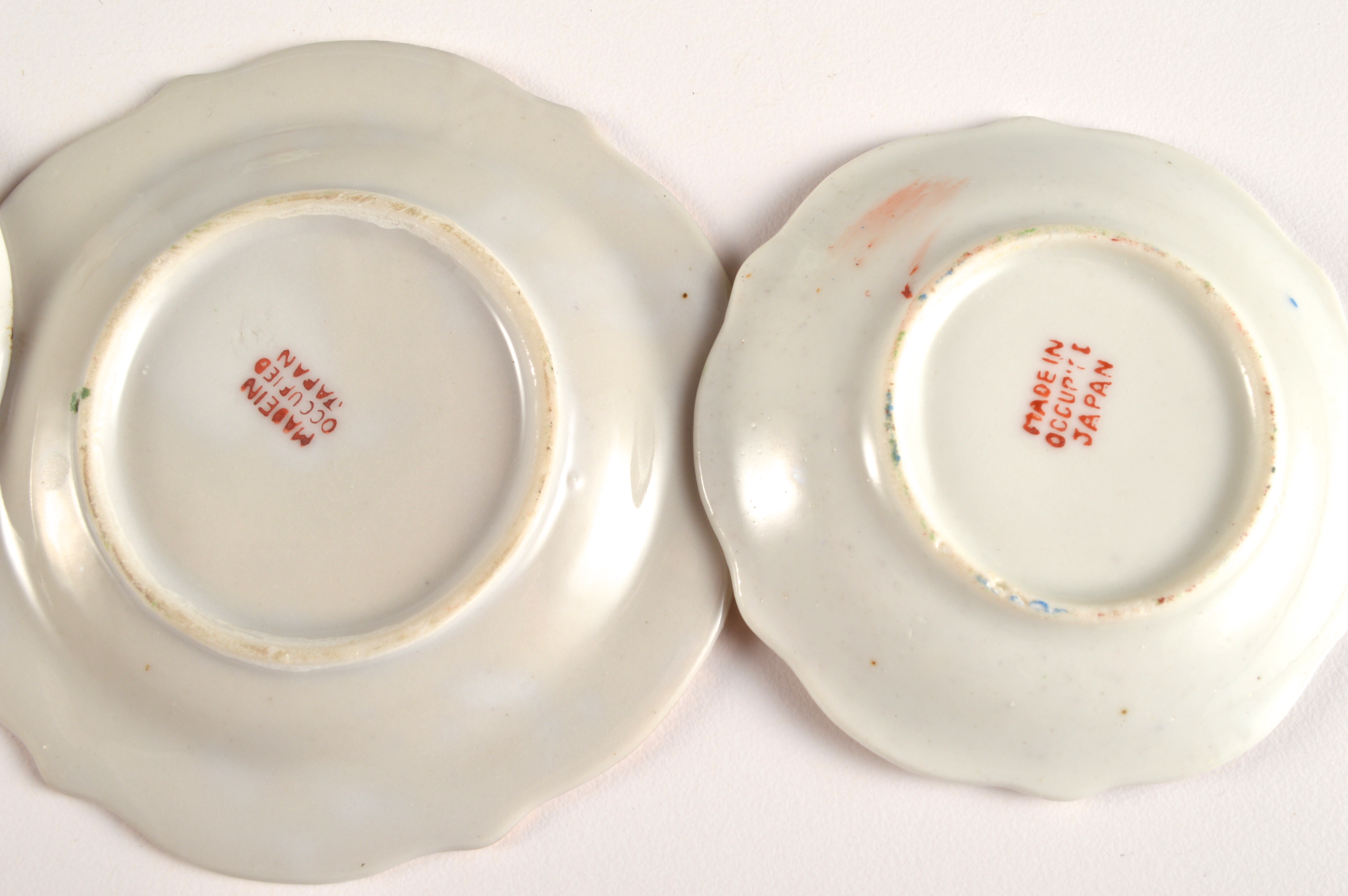 Collection of Hkato &Hiro China and  Occupied Japan Porcelain Dishes