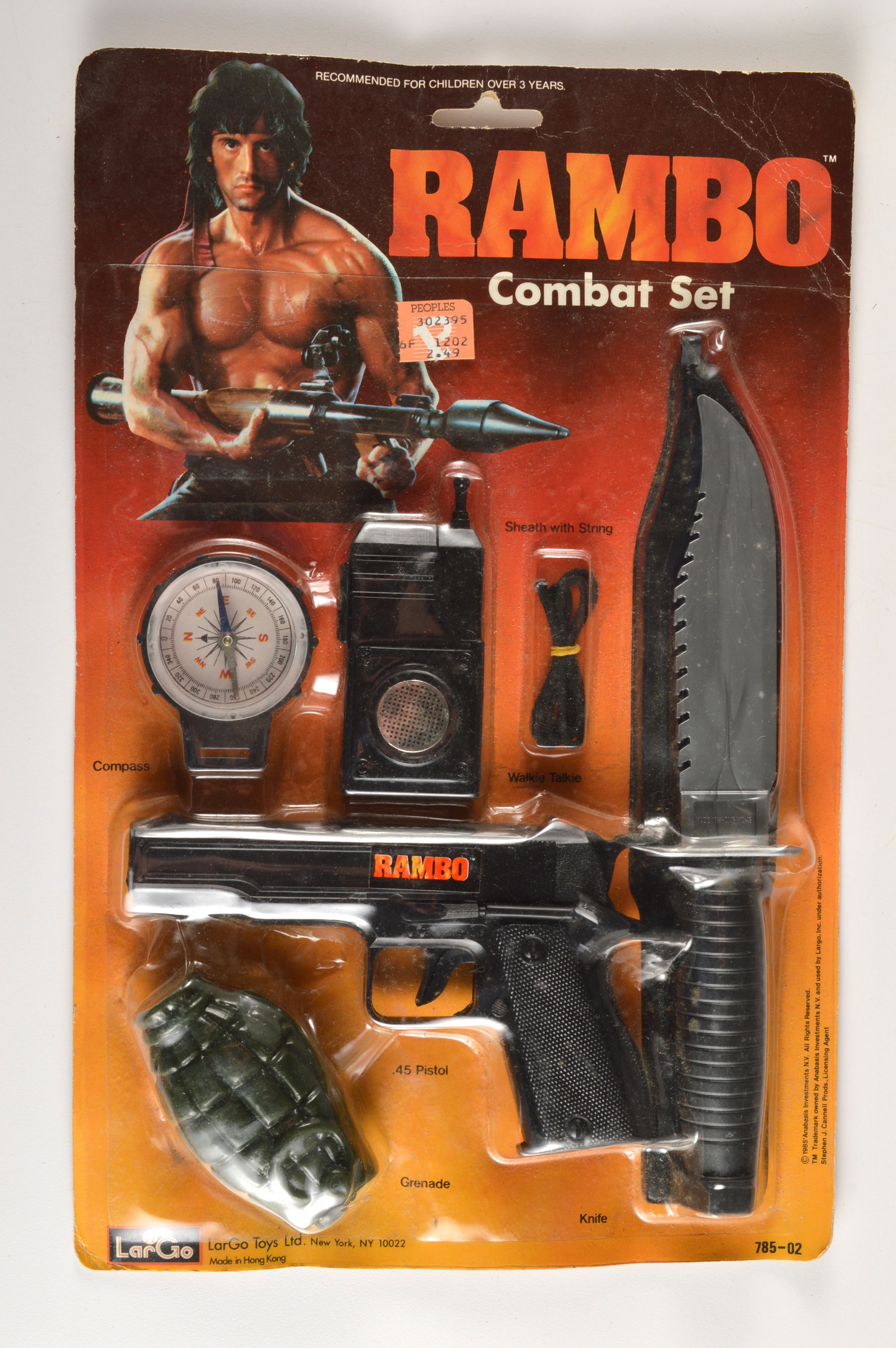 Vintage Rambo Toys