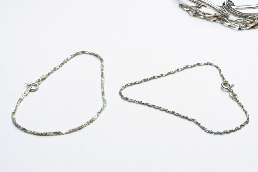 7 Sterling Silver Bracelets