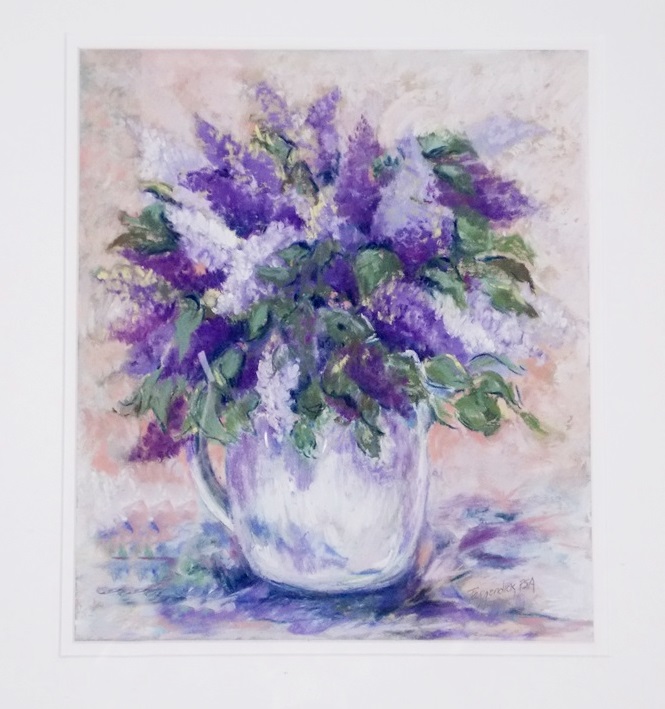 An Original Pastel Drawing by B. Pappendick