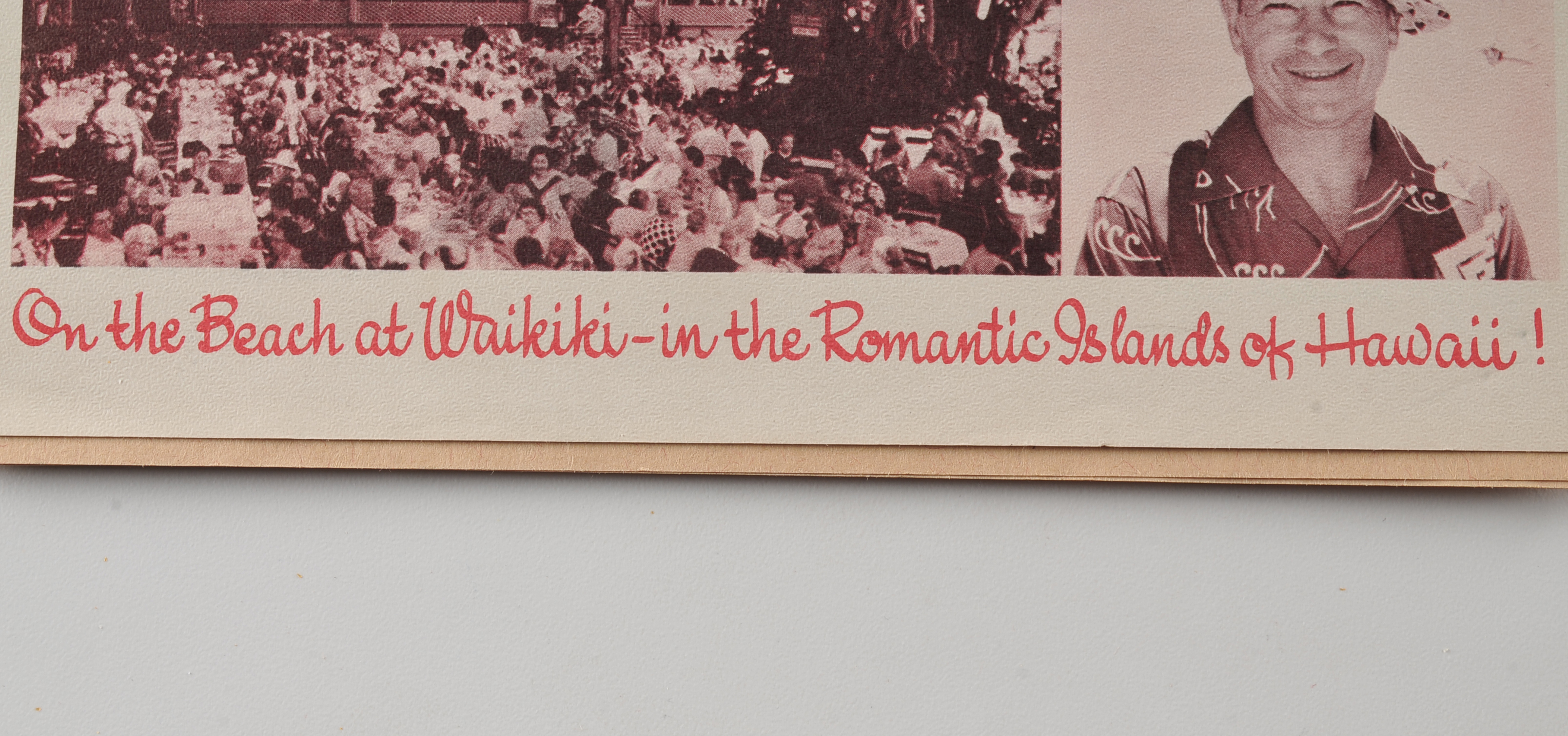 Hawaii Calls Personal Script Signed by Merley Edwards