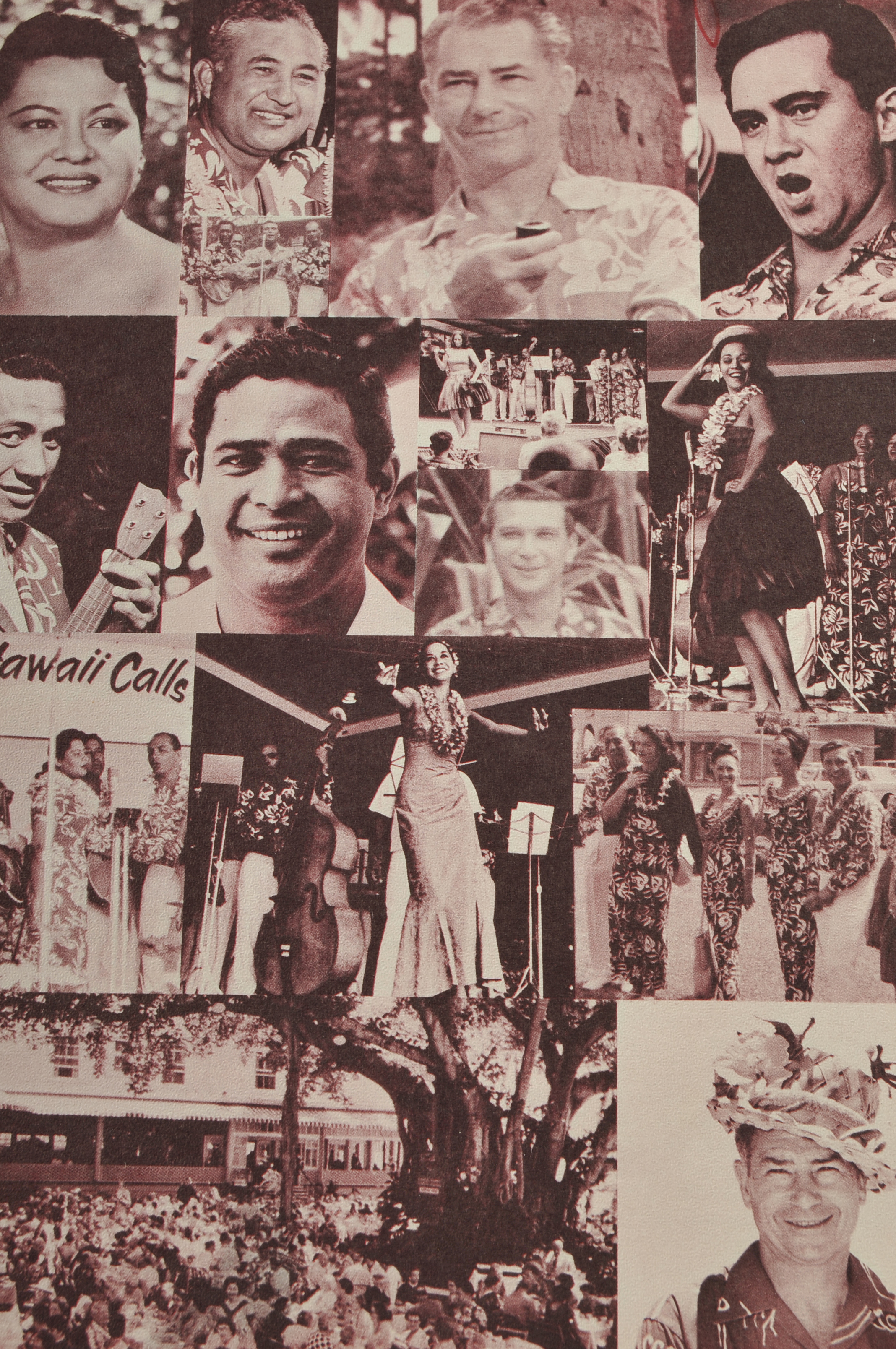 Hawaii Calls Personal Script Signed by Merley Edwards