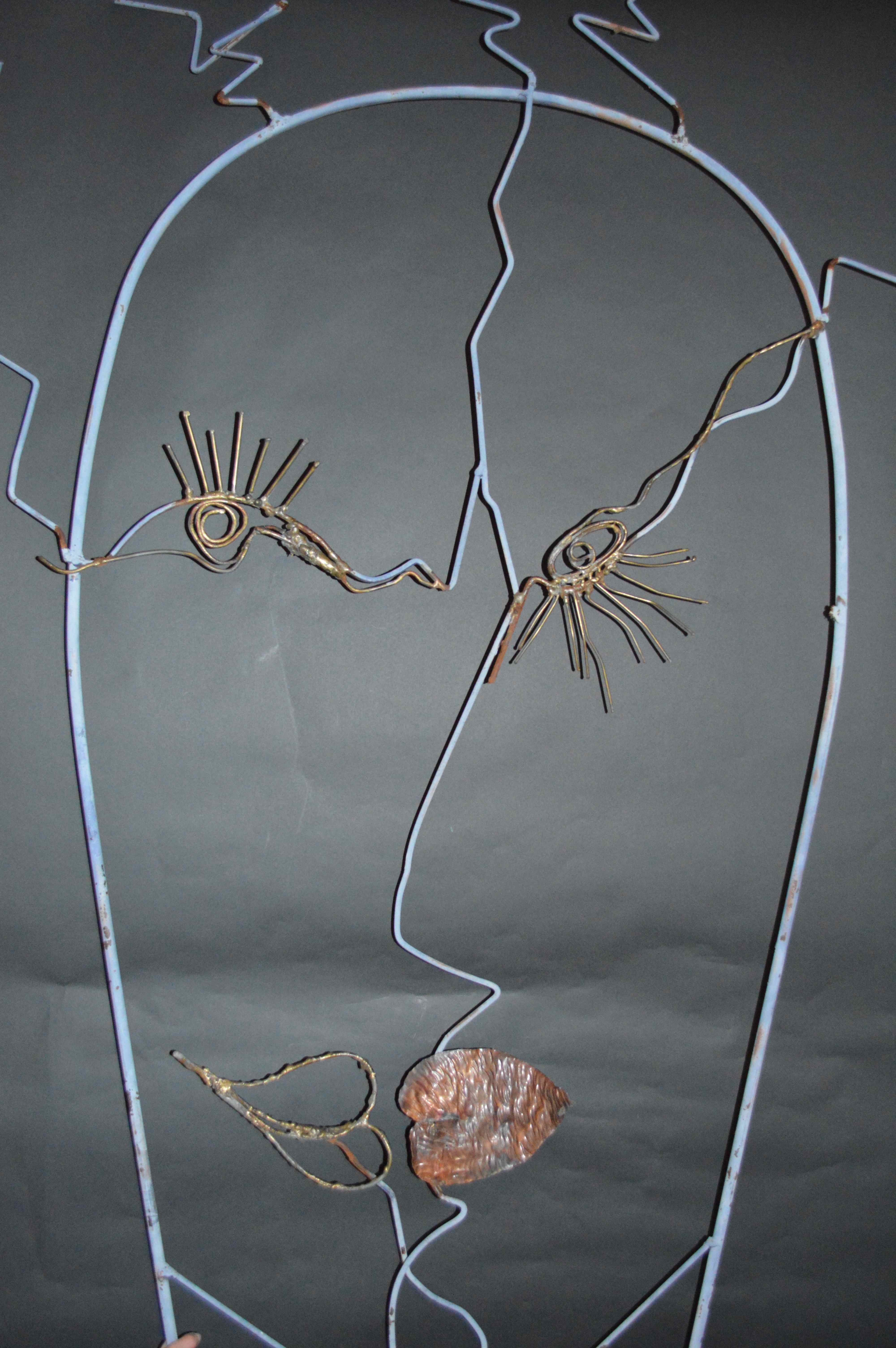 Sidney Reichman Iron Sculpture