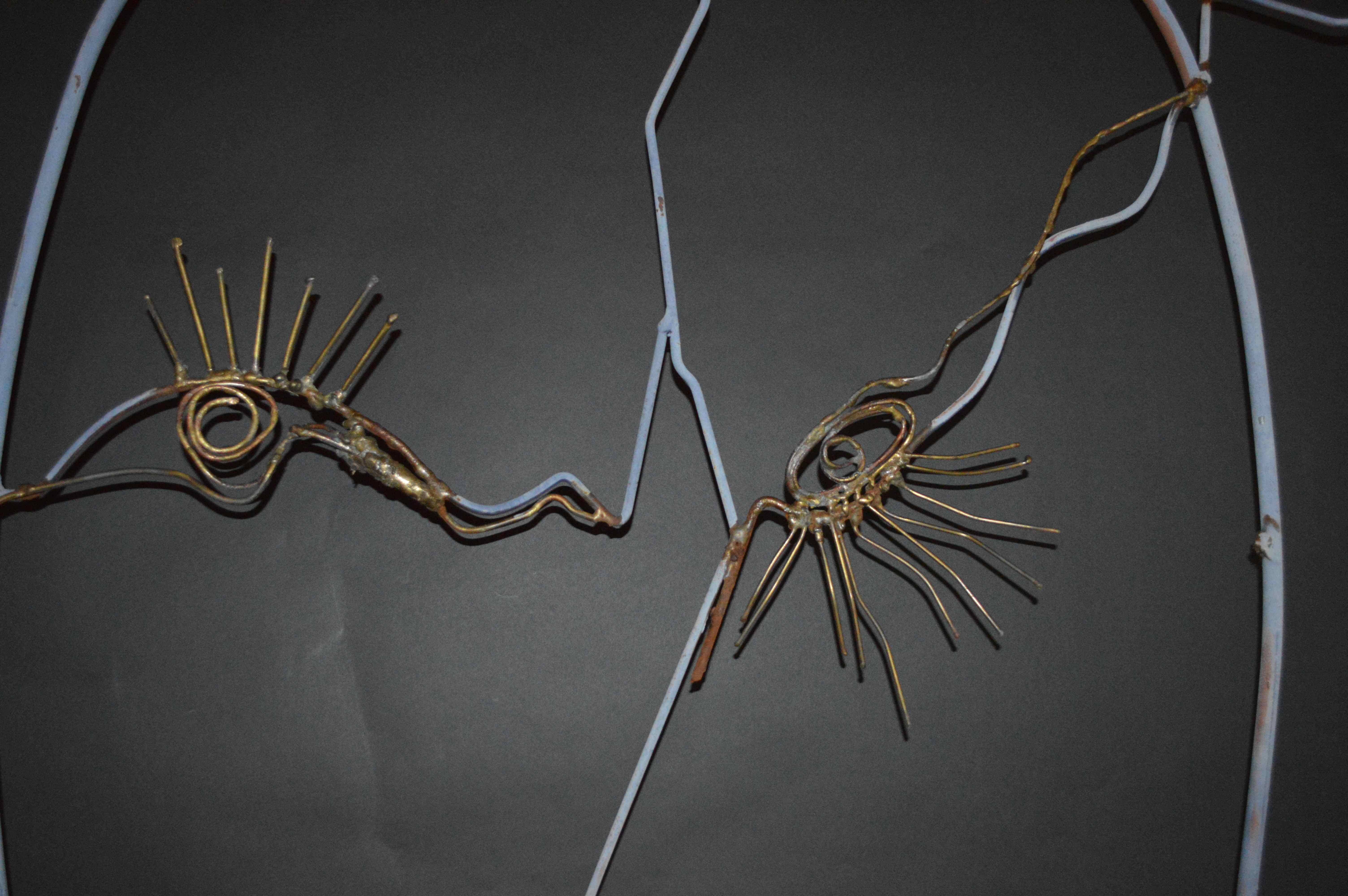 Sidney Reichman Iron Sculpture