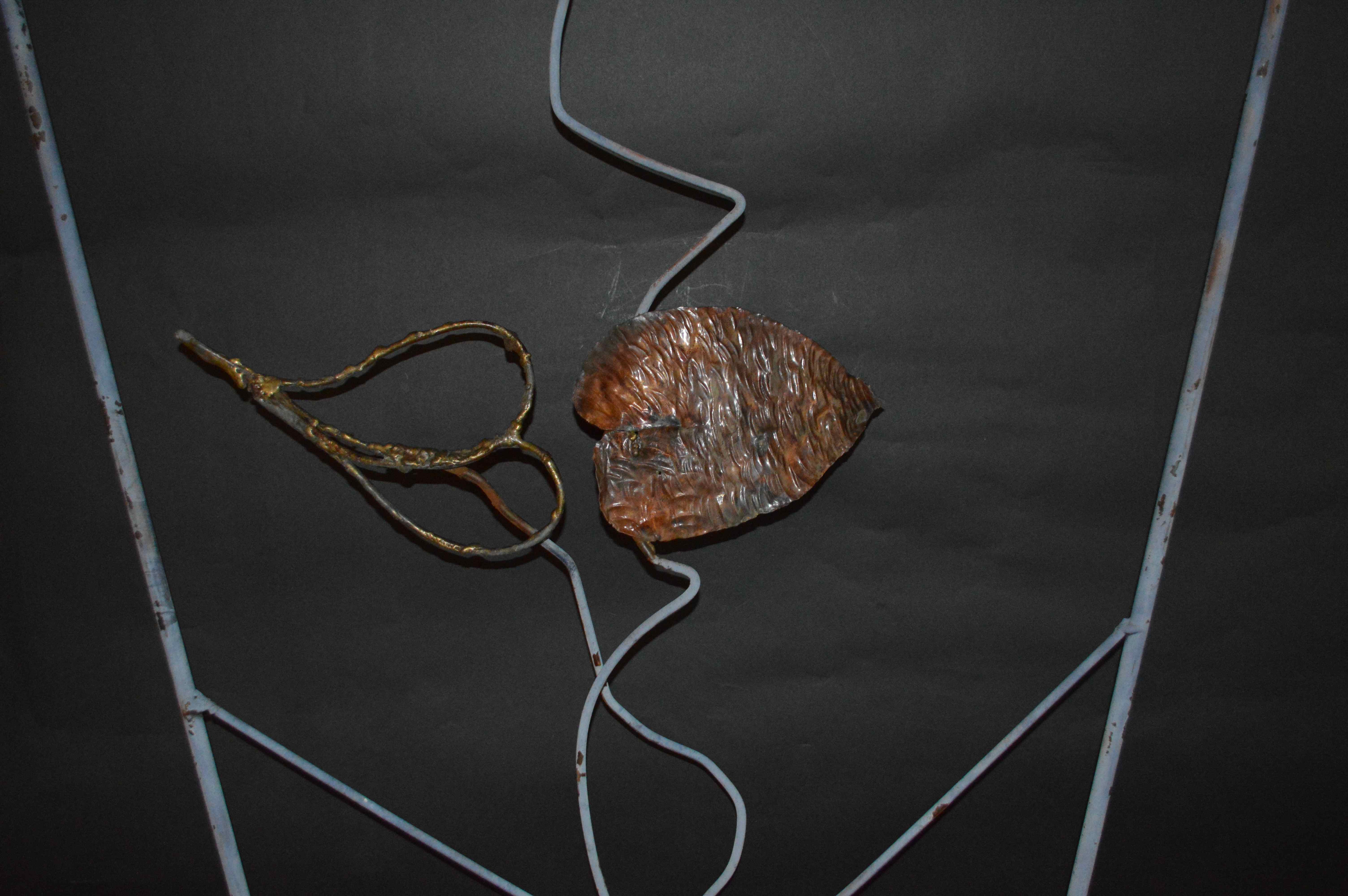 Sidney Reichman Iron Sculpture