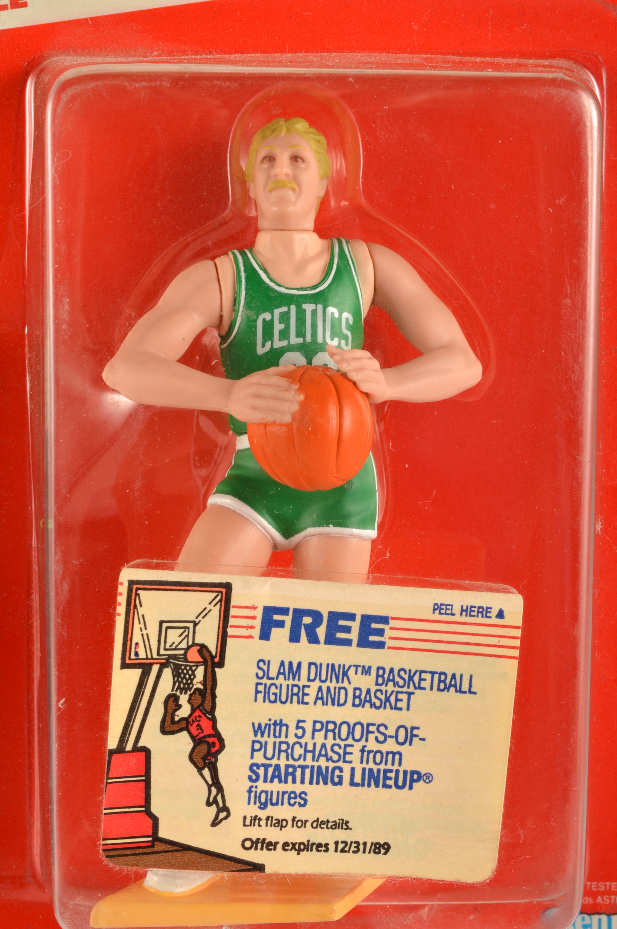 Pair of Starting Line Up Larry Bird Figures 1988