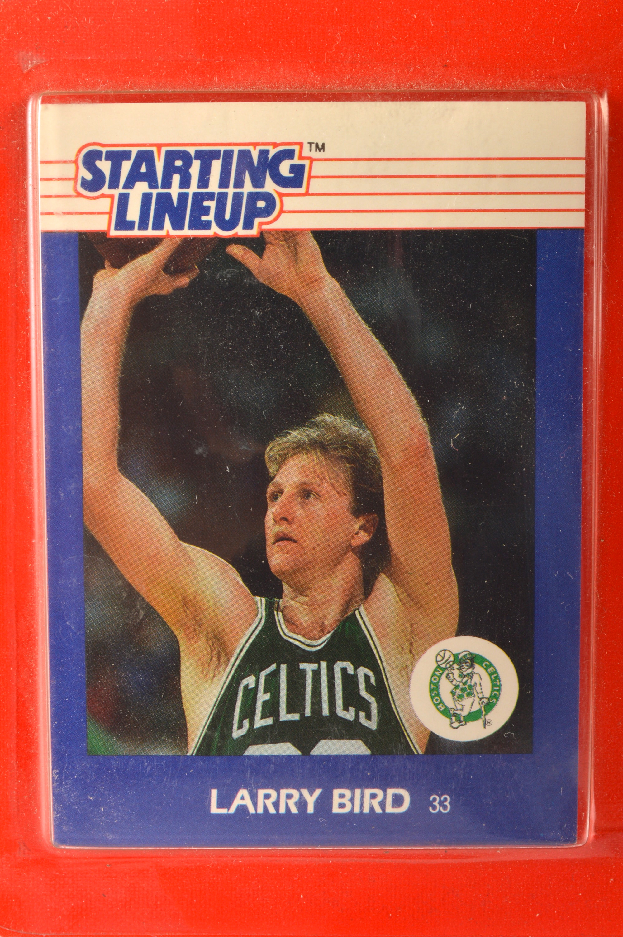 Pair of Starting Line Up Larry Bird Figures 1988