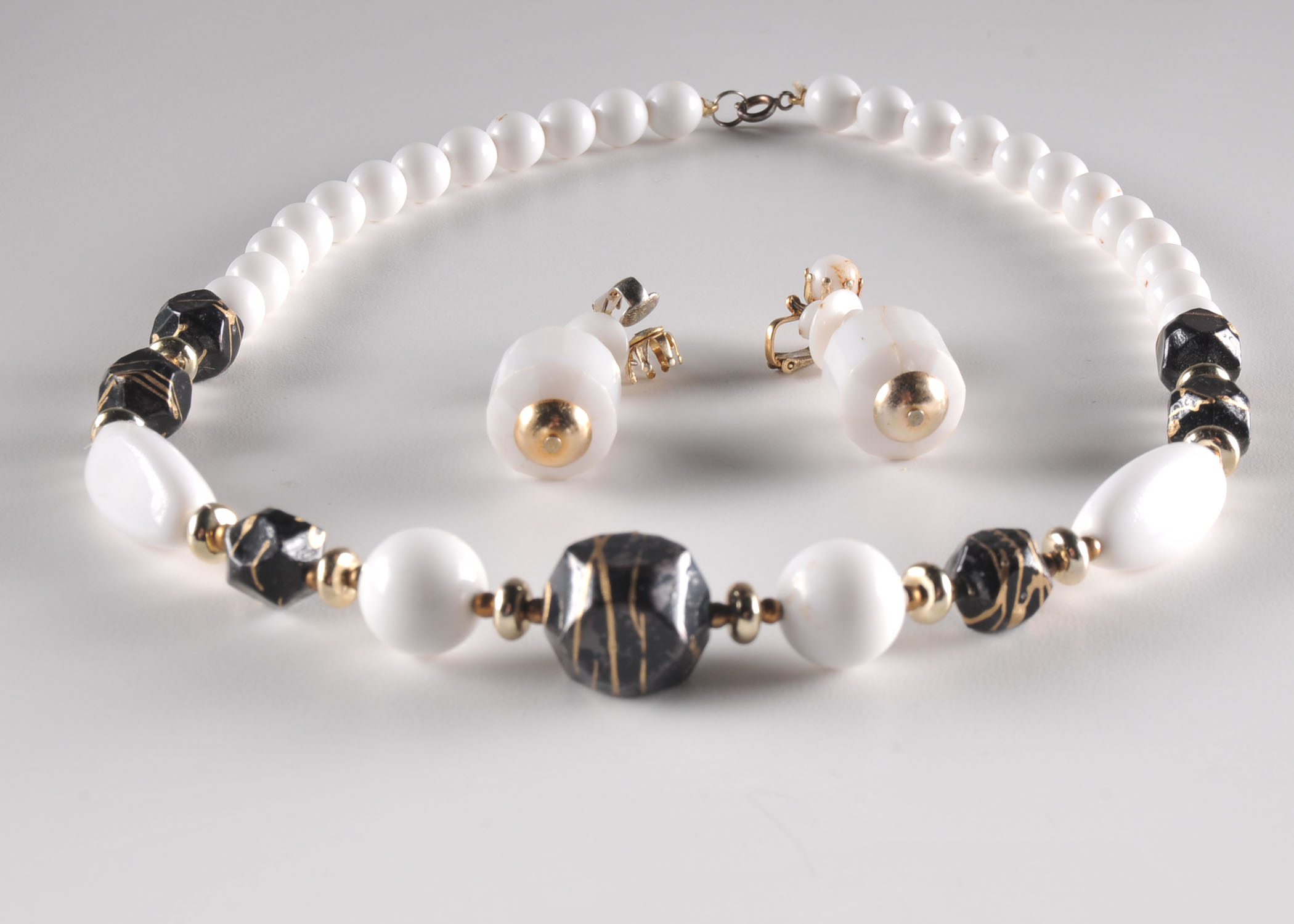 Vintage Necklace and Earring Set