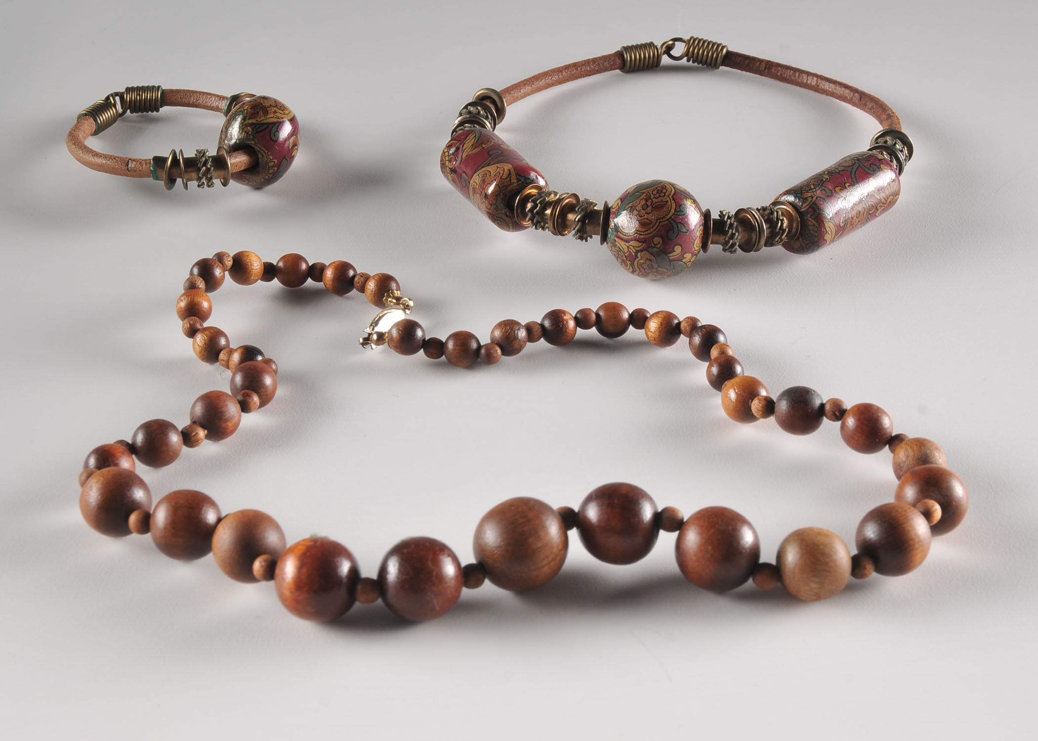 Earthy Necklace and Bracelet Collection