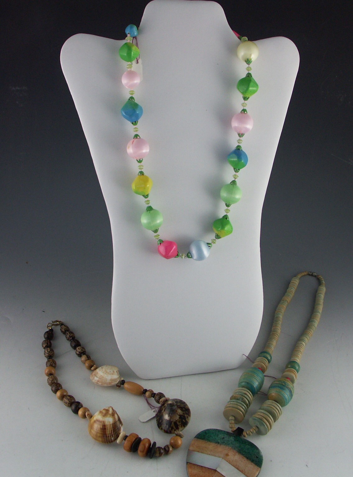 Three Vintage Necklaces