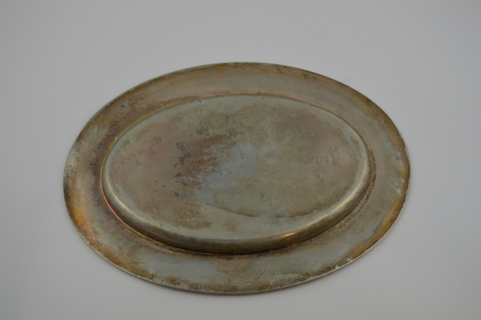 Silver Plate Tray from The Ambassador, Los Angeles, California