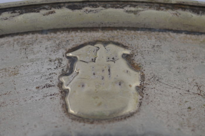 Silver Plate Tray from The Ambassador, Los Angeles, California