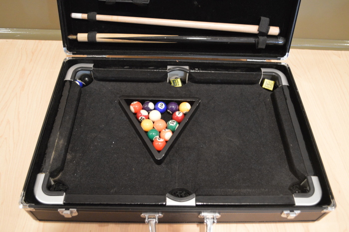 Sharper Image Tabletop Billiard Table