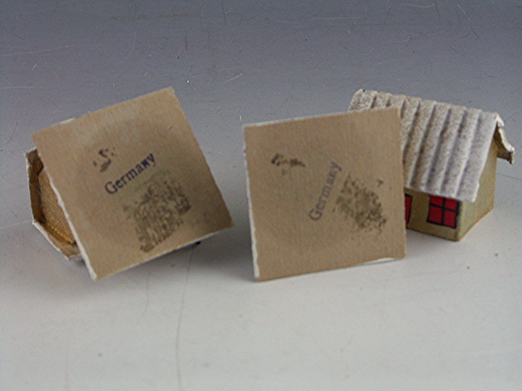 Three Vintage Germany Christmas Candy Boxes