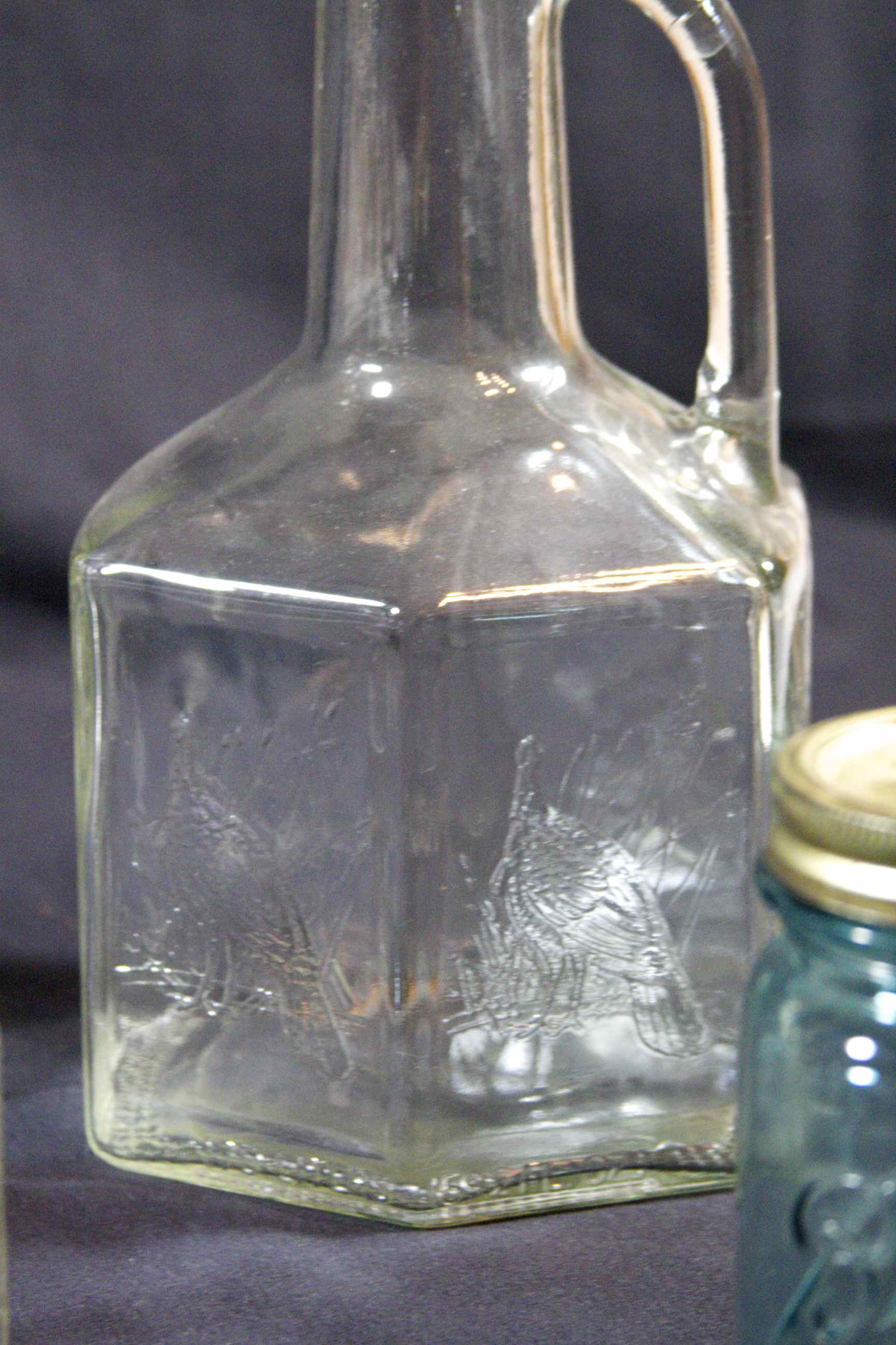 Lot of Vintage Bottles and Jars