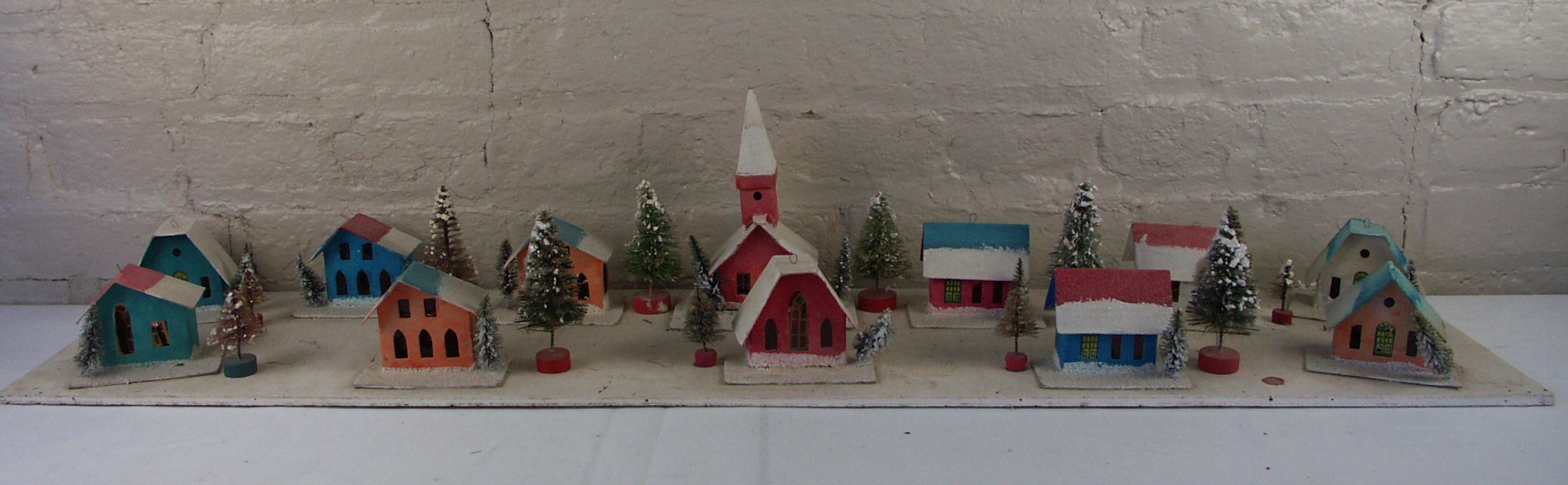 1950's Putz Houses Display