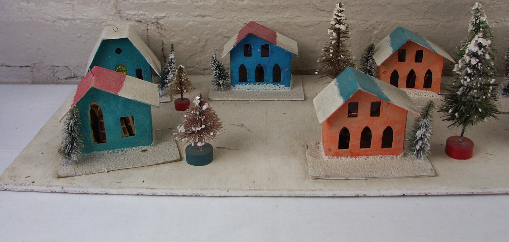 1950's Putz Houses Display