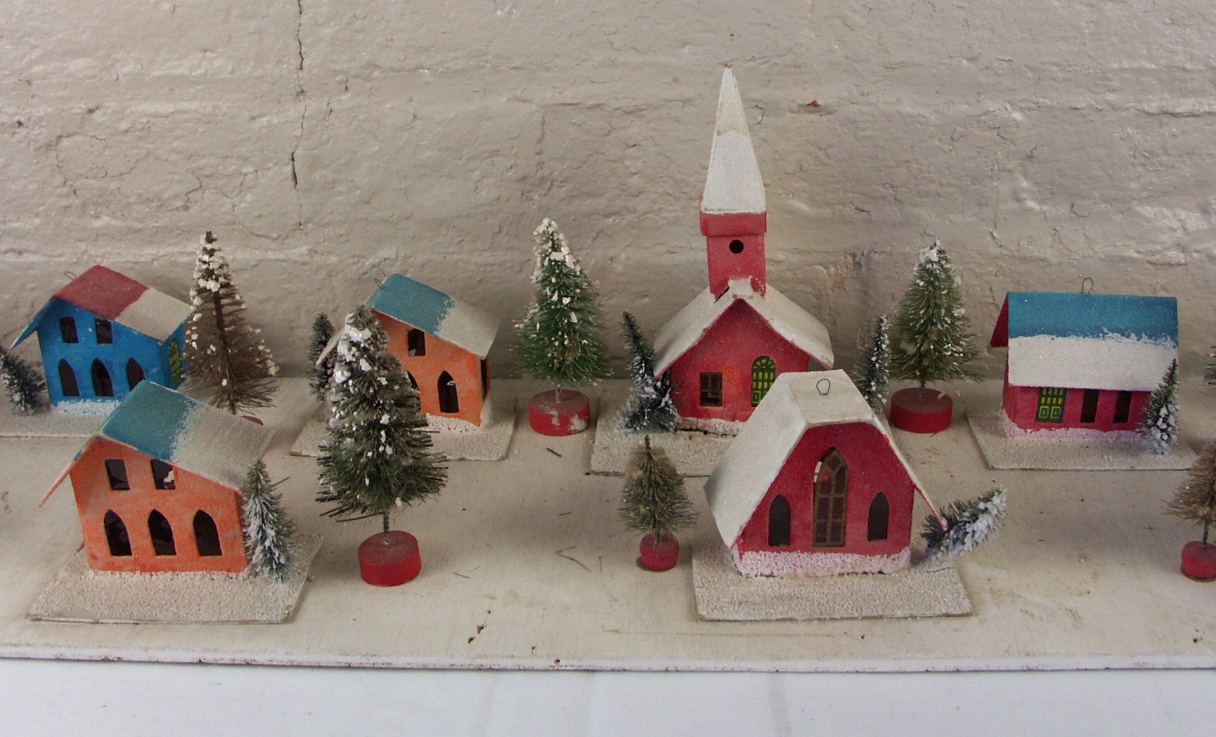 1950's Putz Houses Display