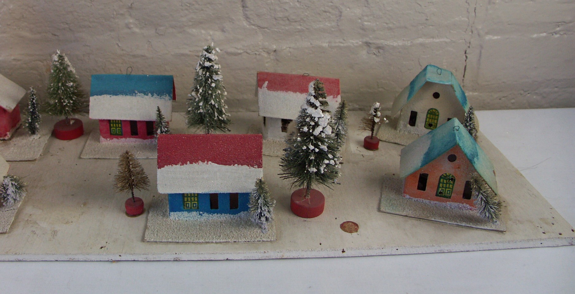 1950's Putz Houses Display
