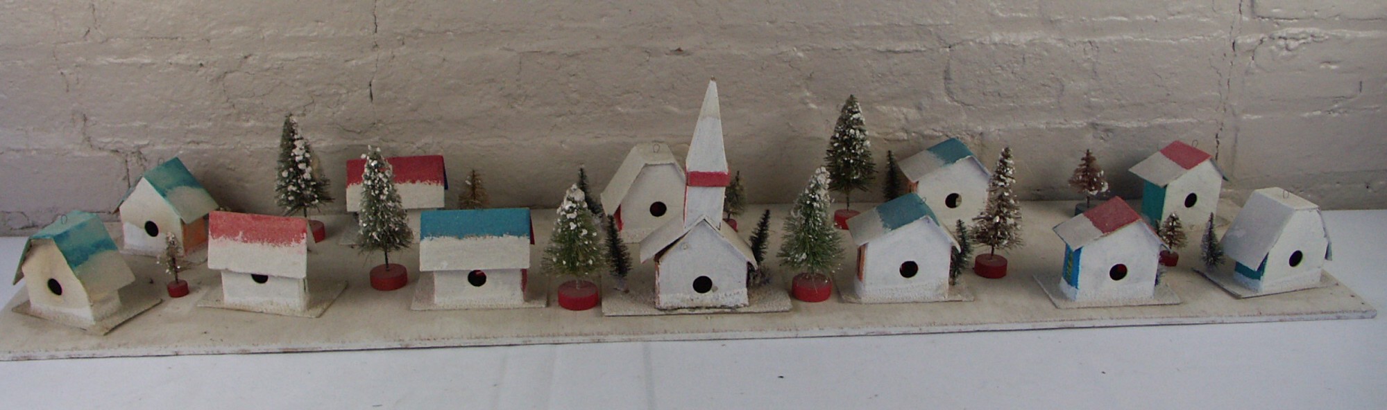 1950's Putz Houses Display