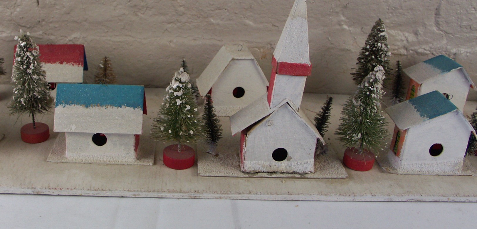 1950's Putz Houses Display